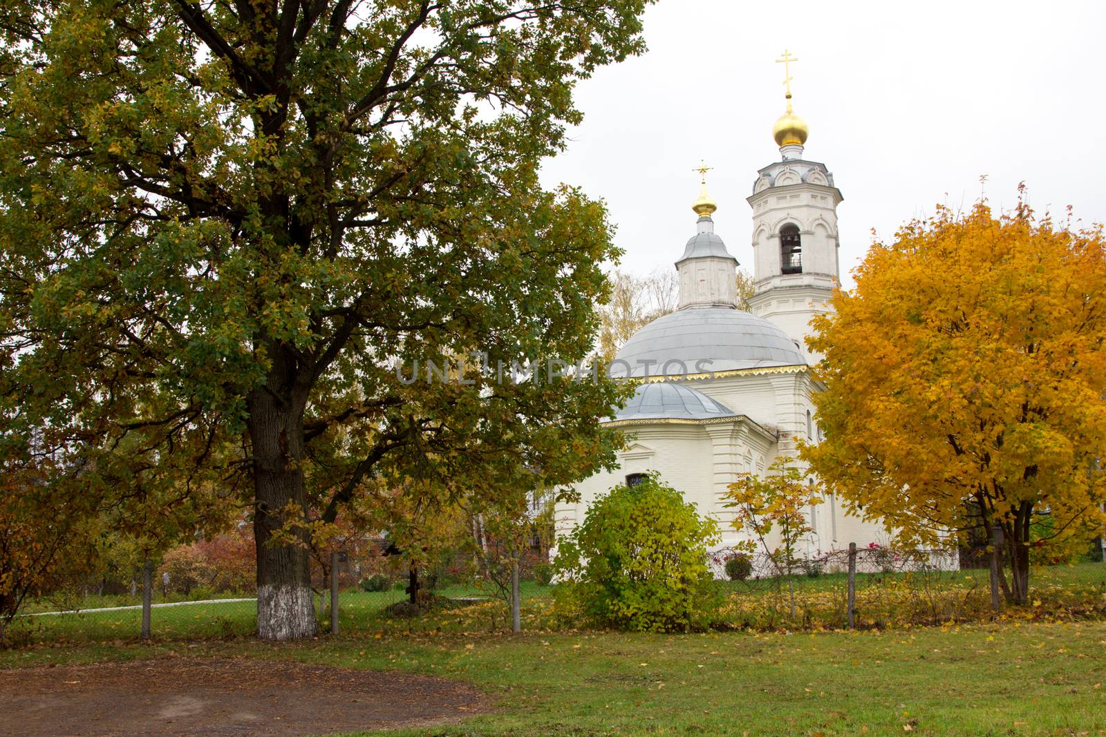 White ortodox church