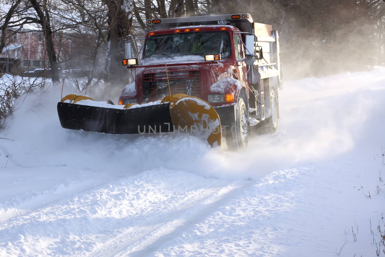 Snowplow Truck by DelmasLehman