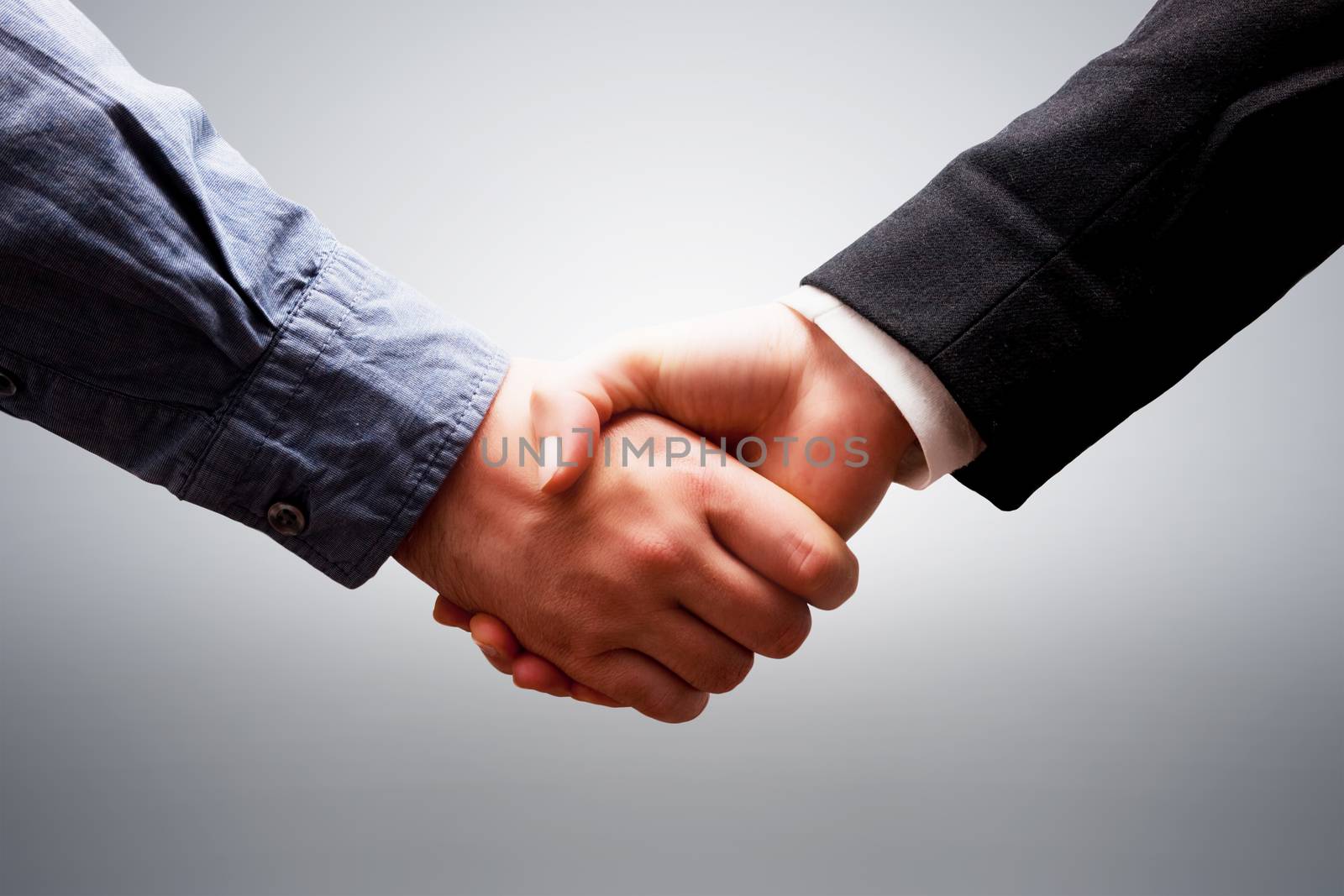 Business handshake. Deal, success, contrac by photocreo