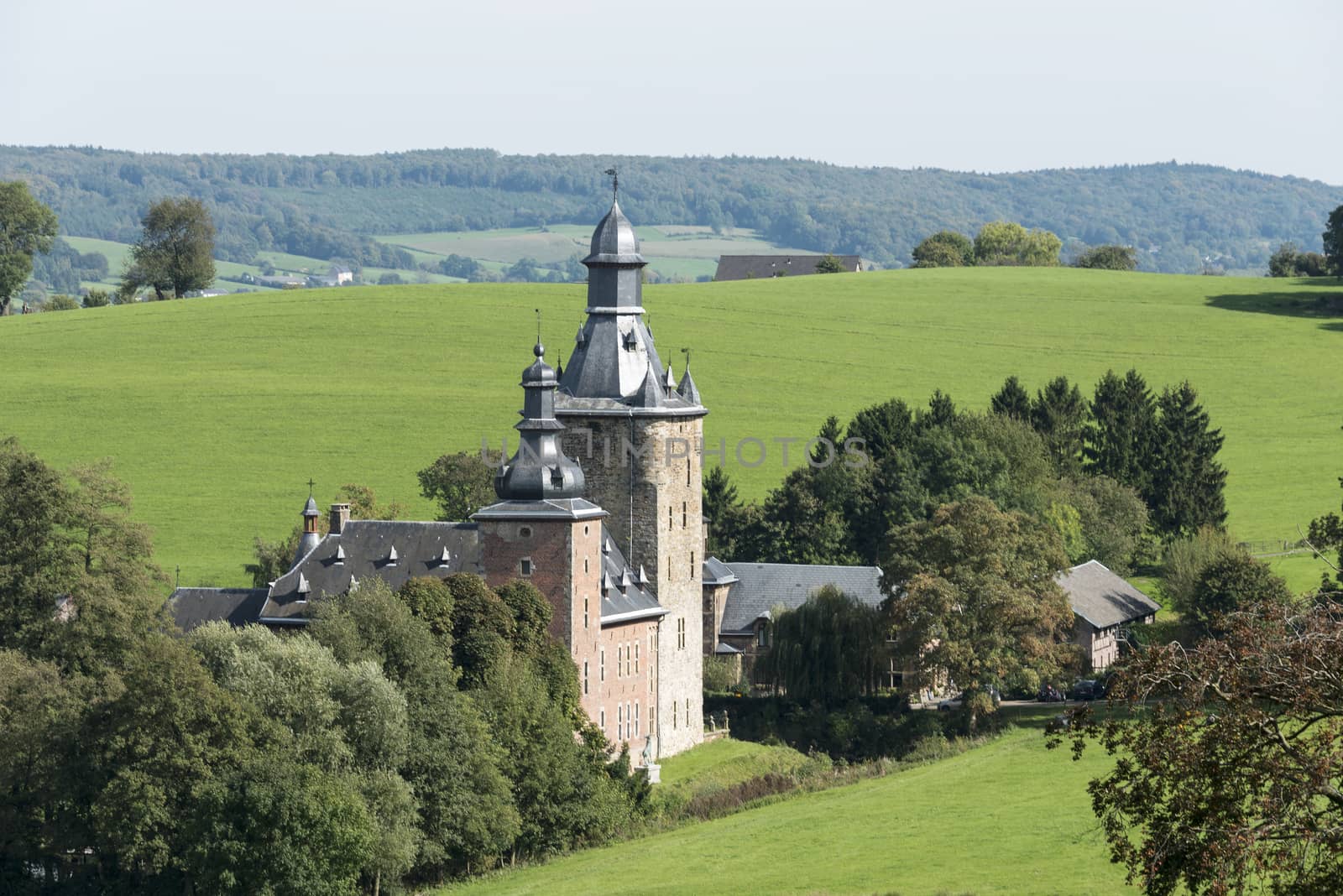 castel Beusdael in the belgium place sippenaeken   by compuinfoto