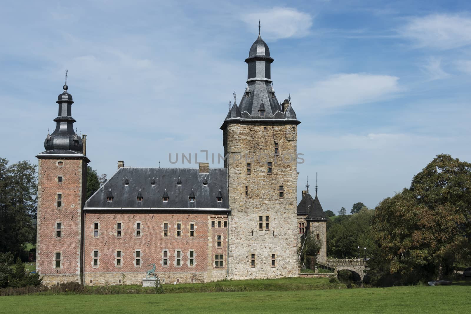 castel Beusdael in the belgium place sippenaeken by compuinfoto