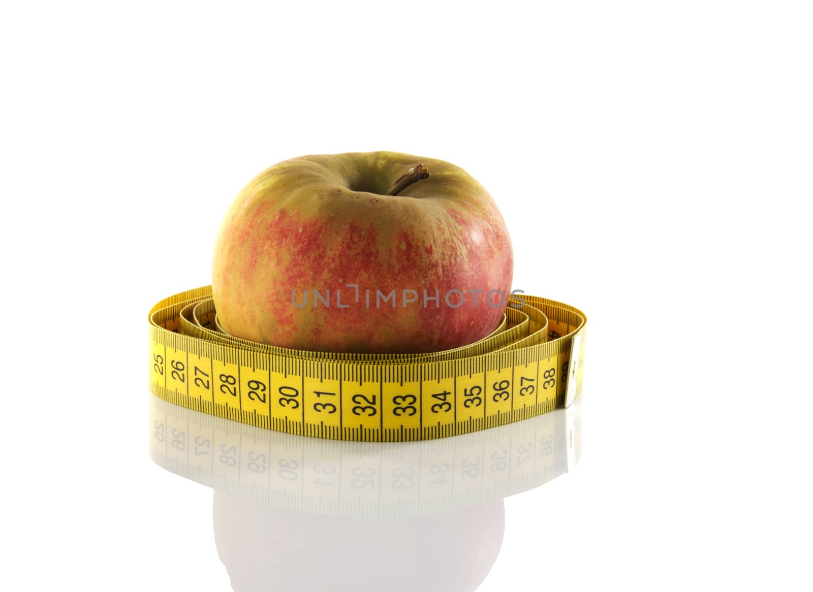 apple measured the meter  by compuinfoto