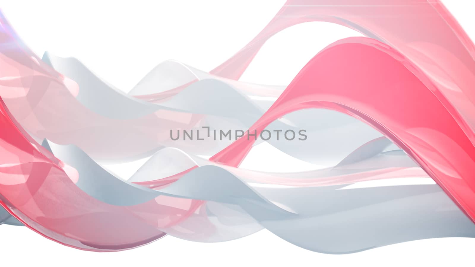 3D render of Modern Abstract Wave background.