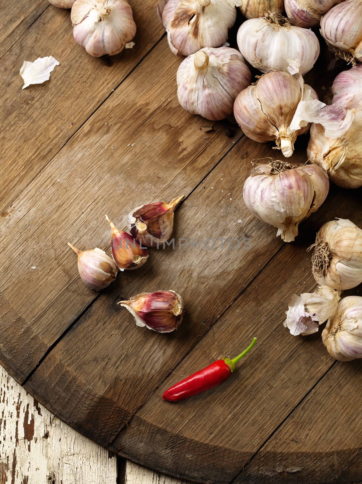 Garlic and pepper by agg