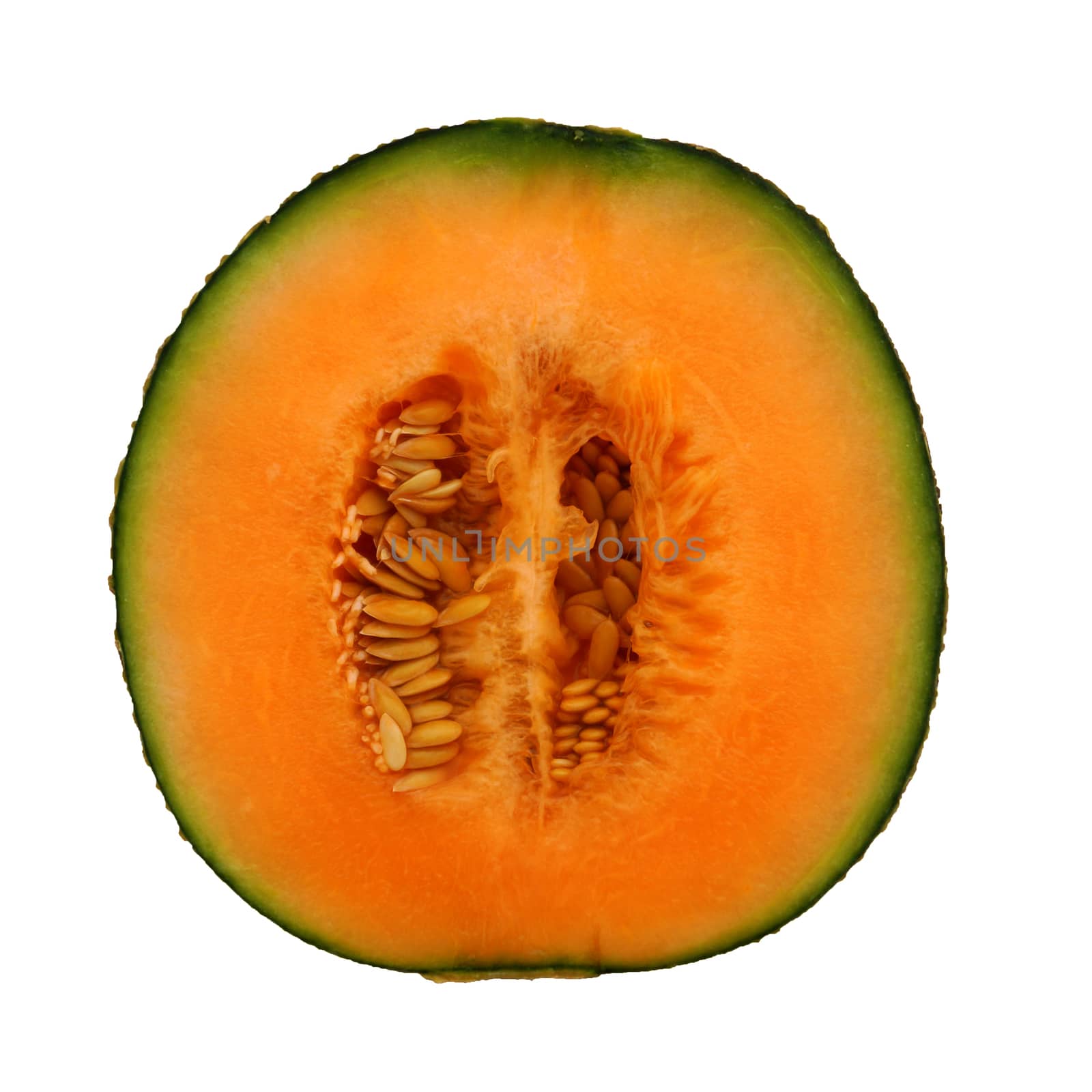 cantaloupe melon slices by Noppharat_th