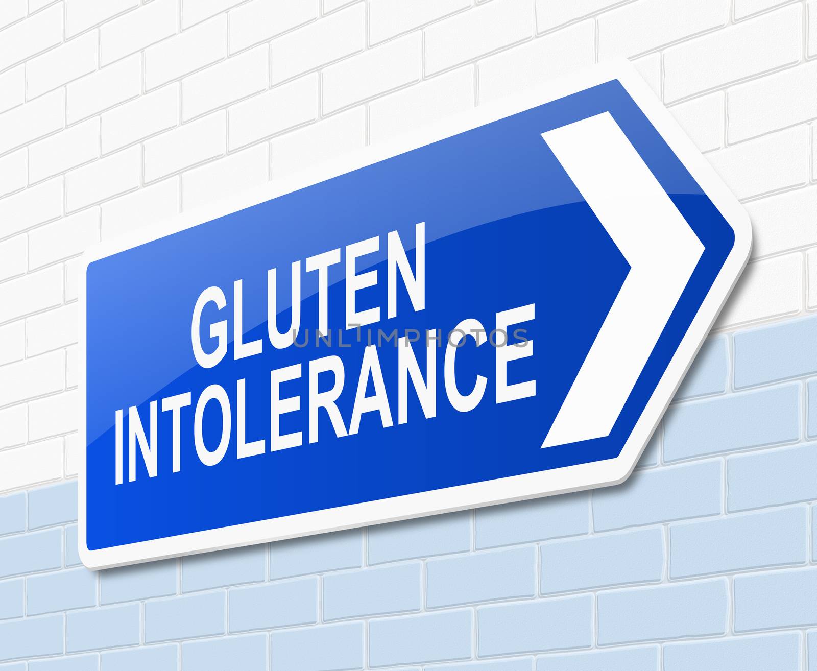 Gluten intolerance concept. by 72soul