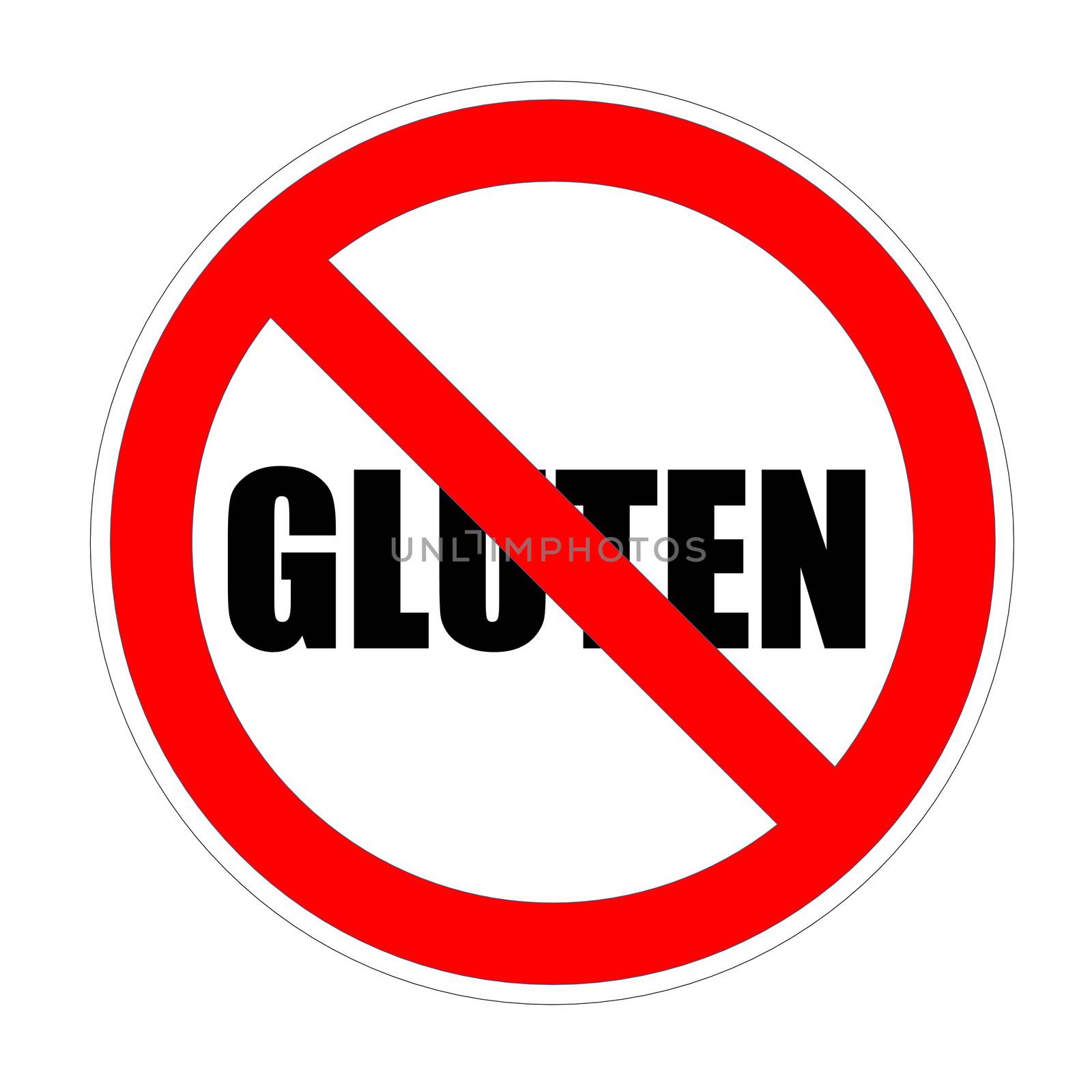 Gluten forbidden by Elenaphotos21