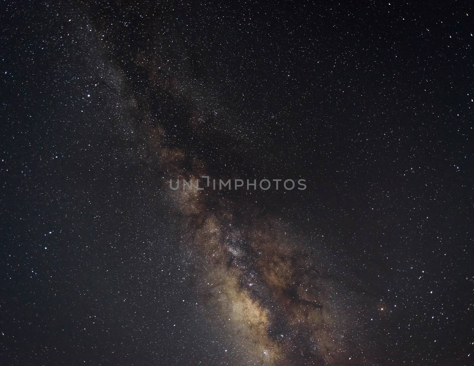 The Milky Way by a dark clear night