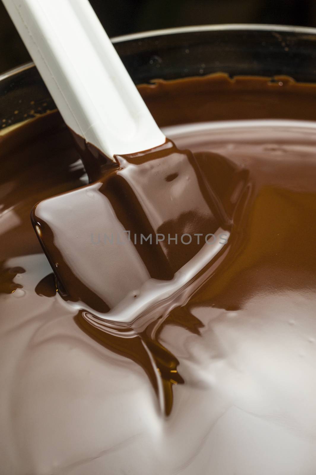 Ice cream preparation with different tools, ingredients, and machines
