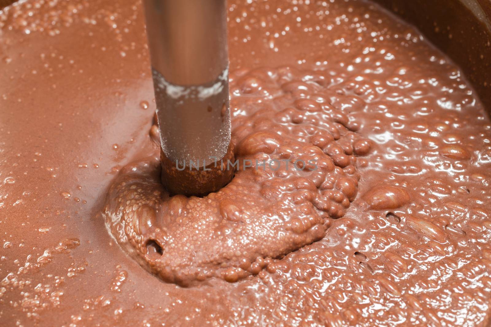 Ice cream preparation with different tools, ingredients, and machines
