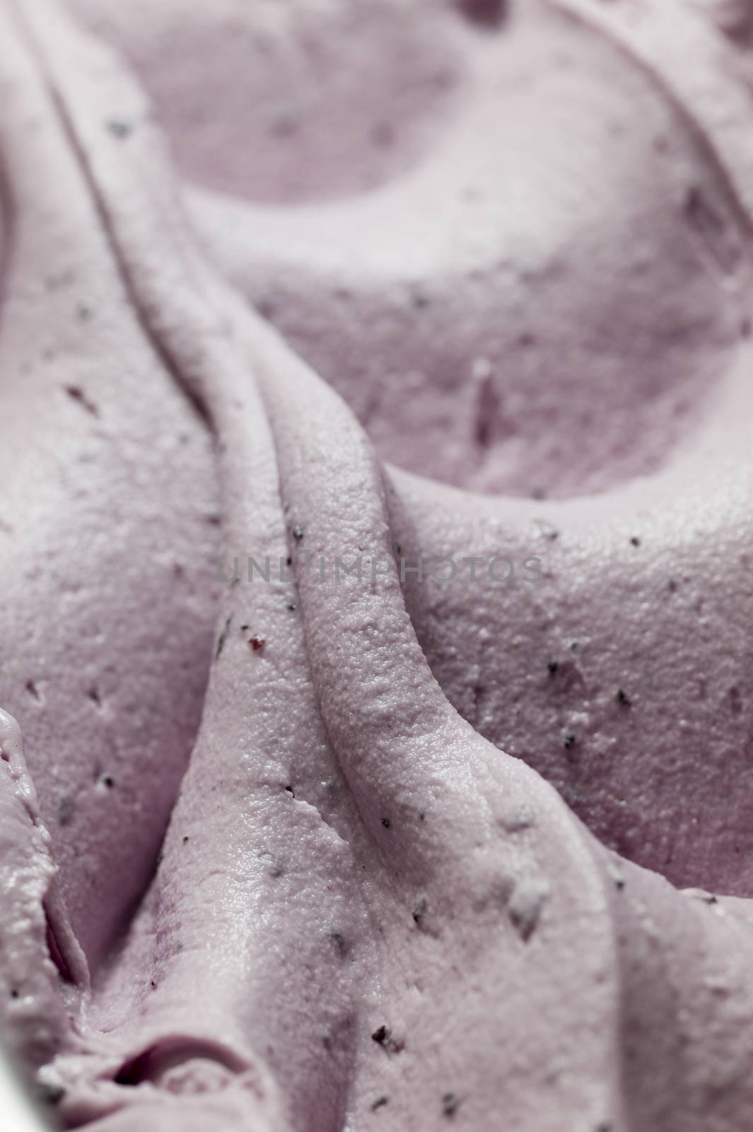 Ice cream preparation with different tools, ingredients, and machines