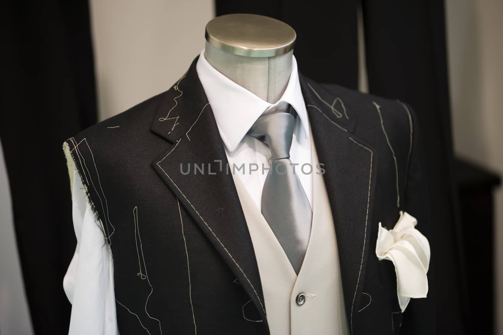 Ceremony handmade man Suit technique model