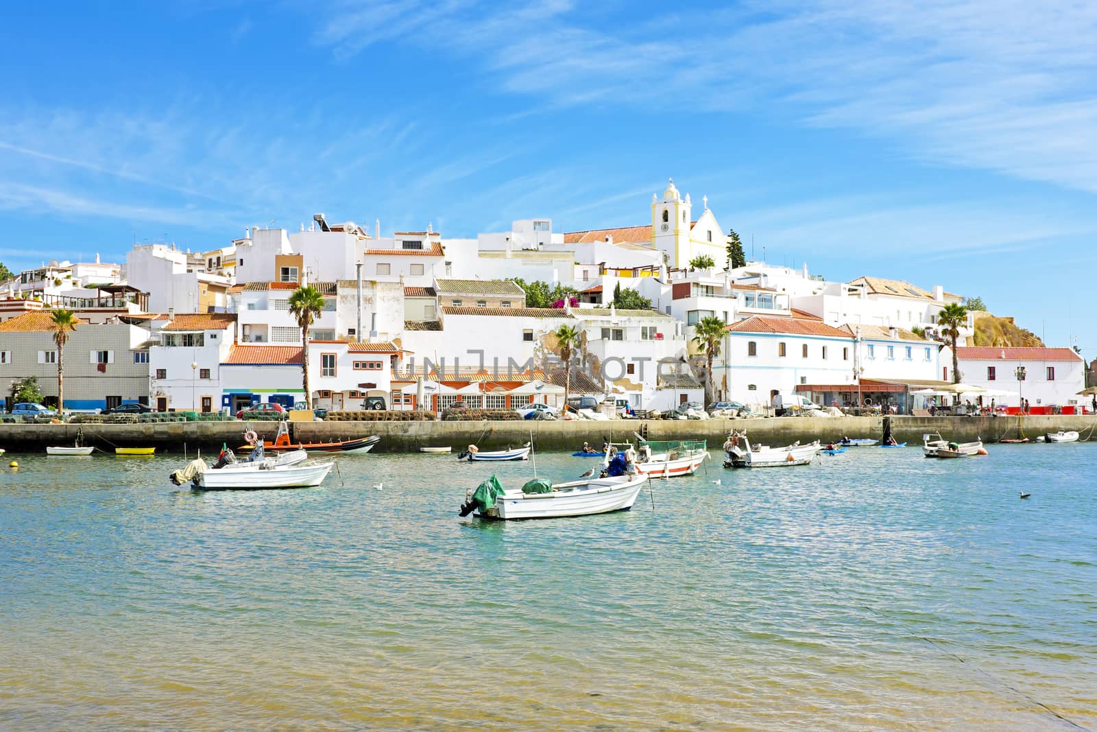 Ferragudo in the Algarve Portugal