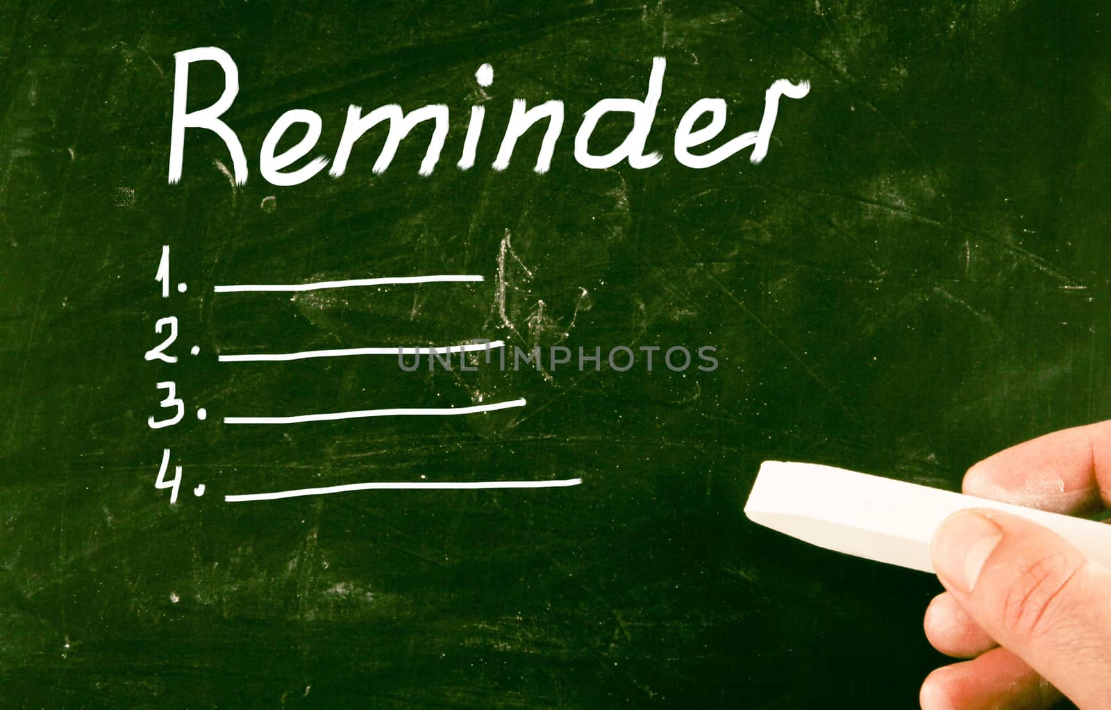 reminder concept
