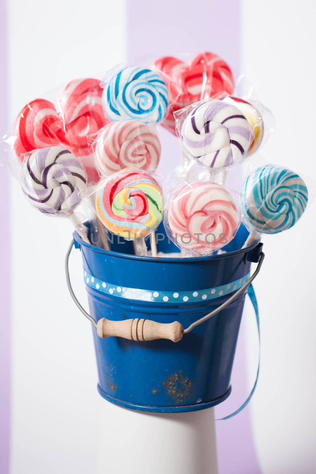 Spiral Fruit Lollipops