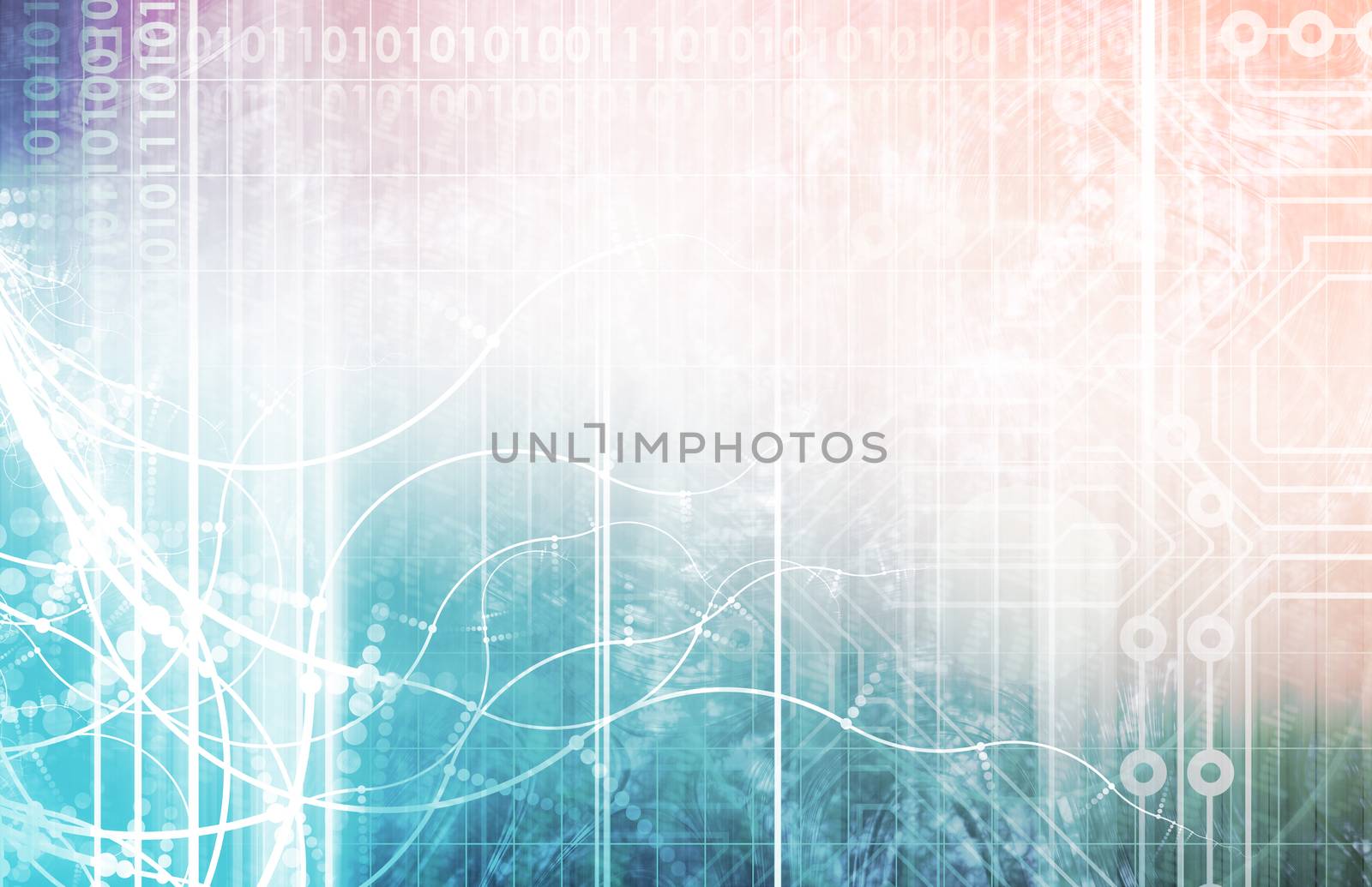 Biotechnology of the Future Abstract as Art