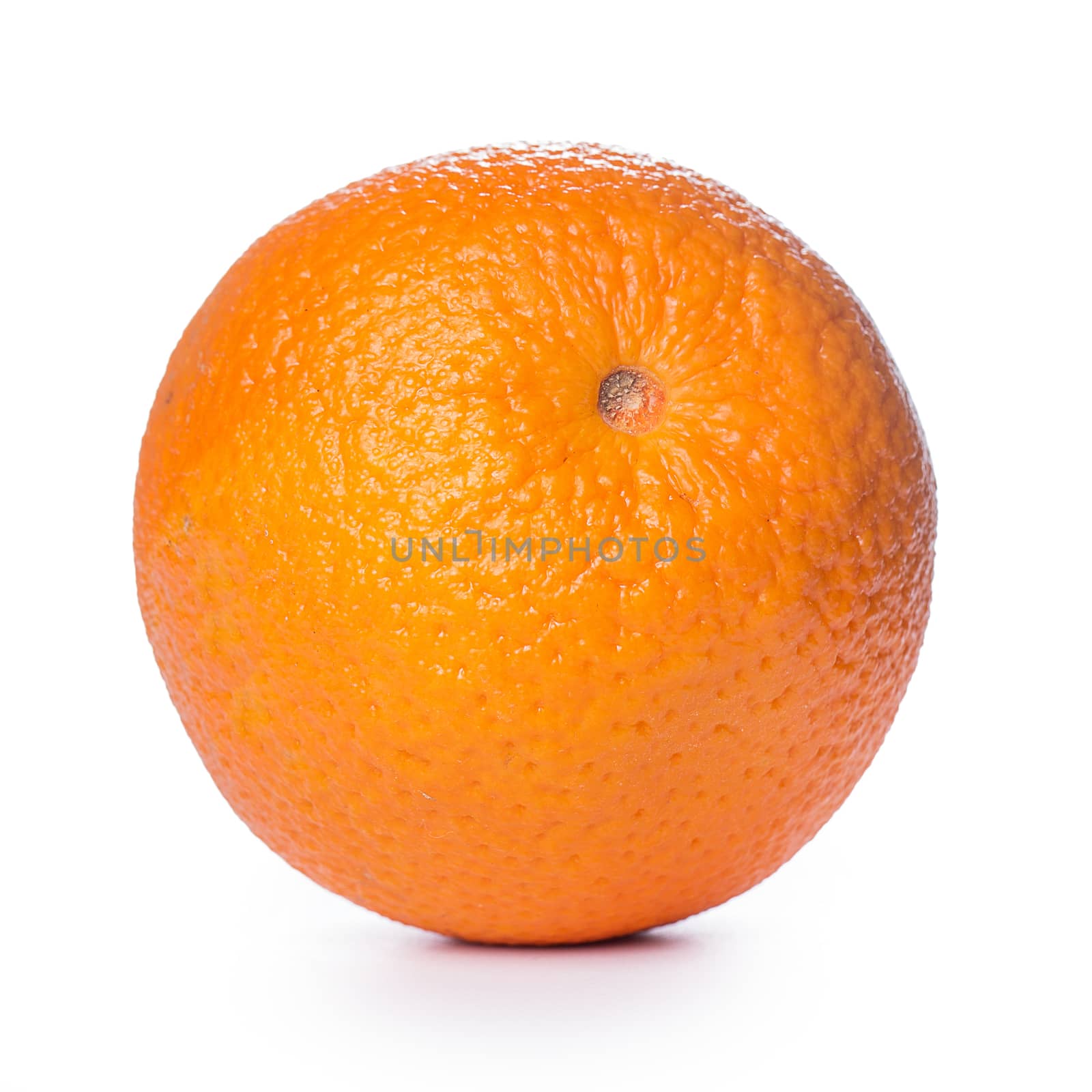 Closeup picture of an orange