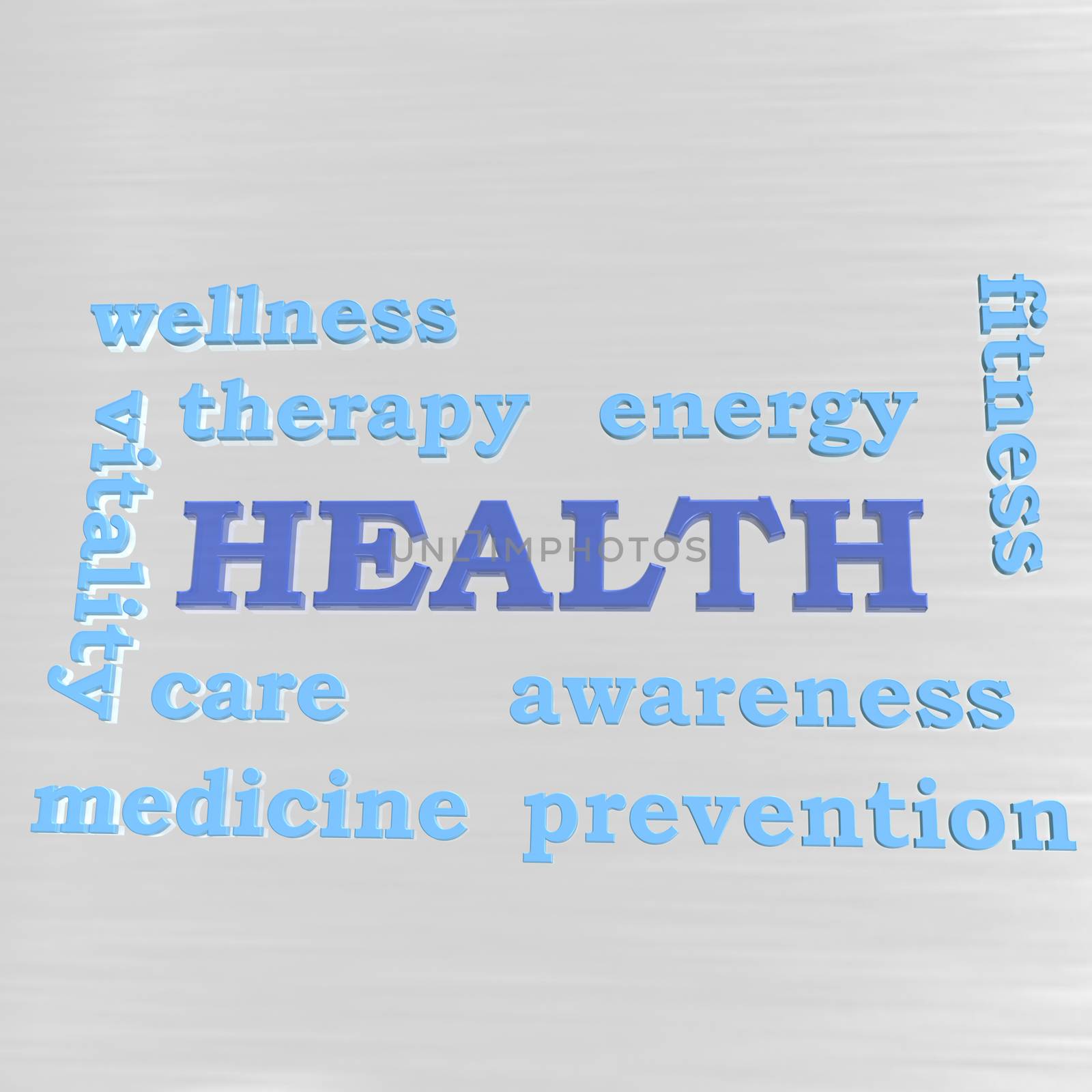 Some words associating with human health