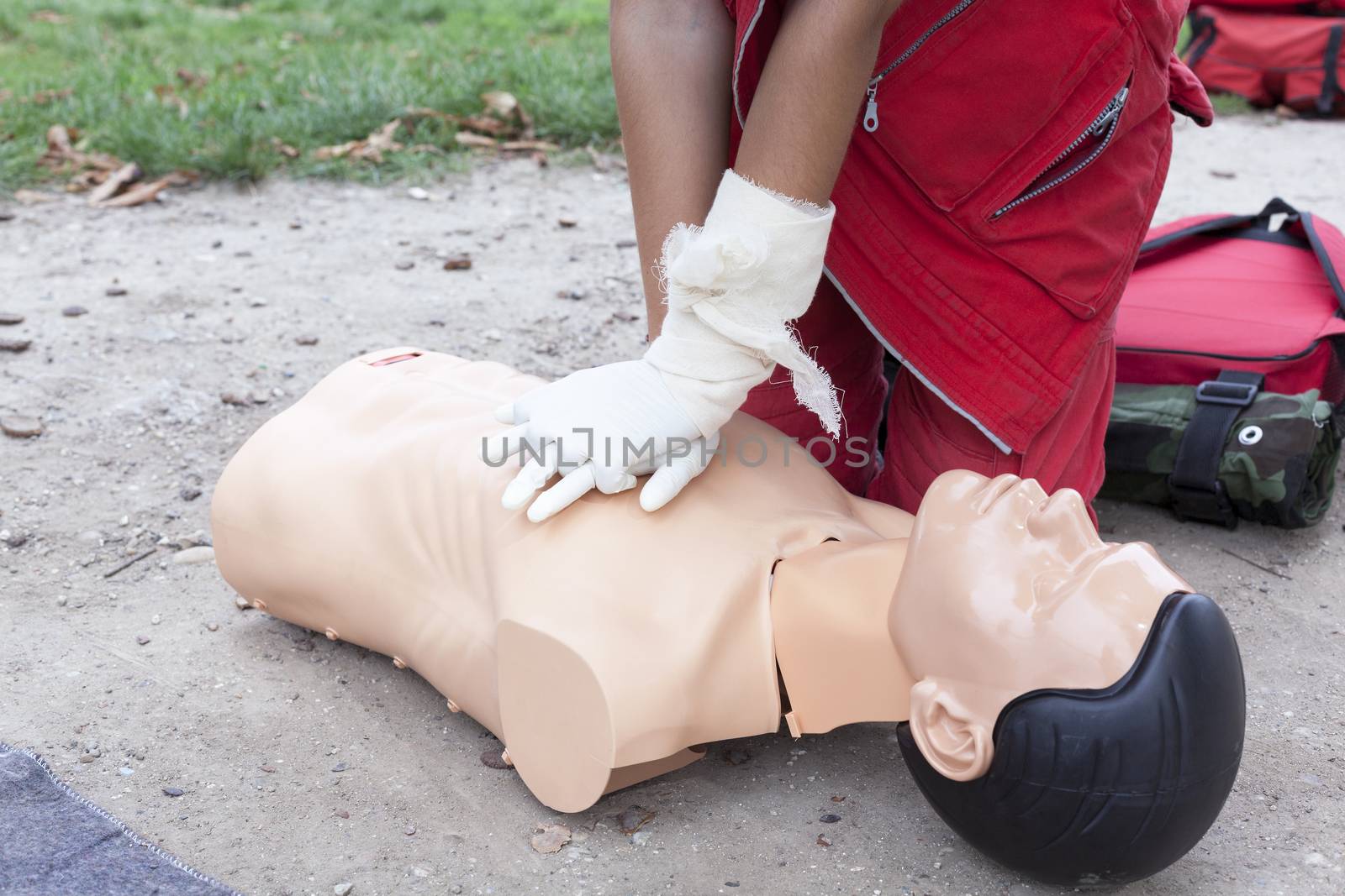 CPR training