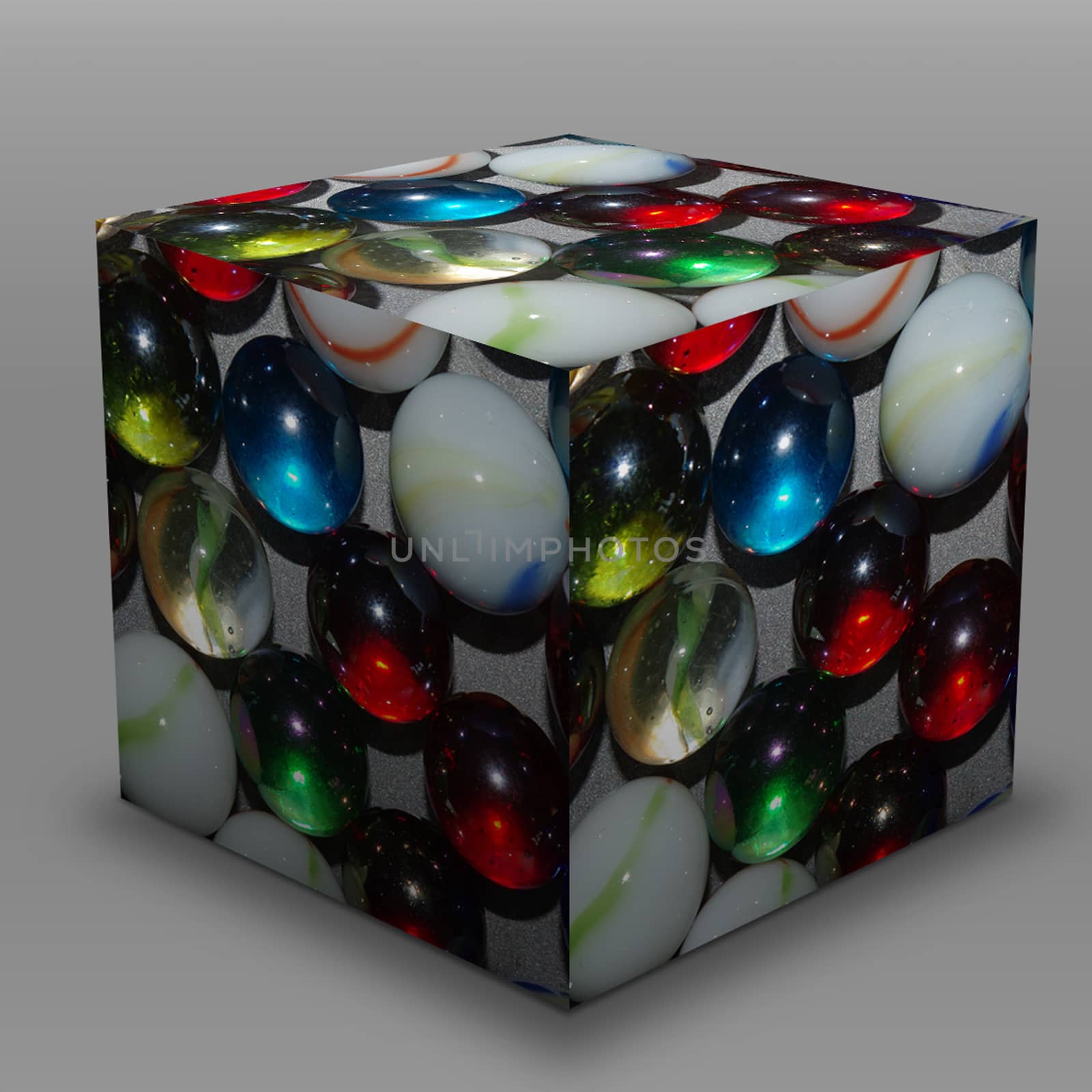 marbles in a cube by potts312