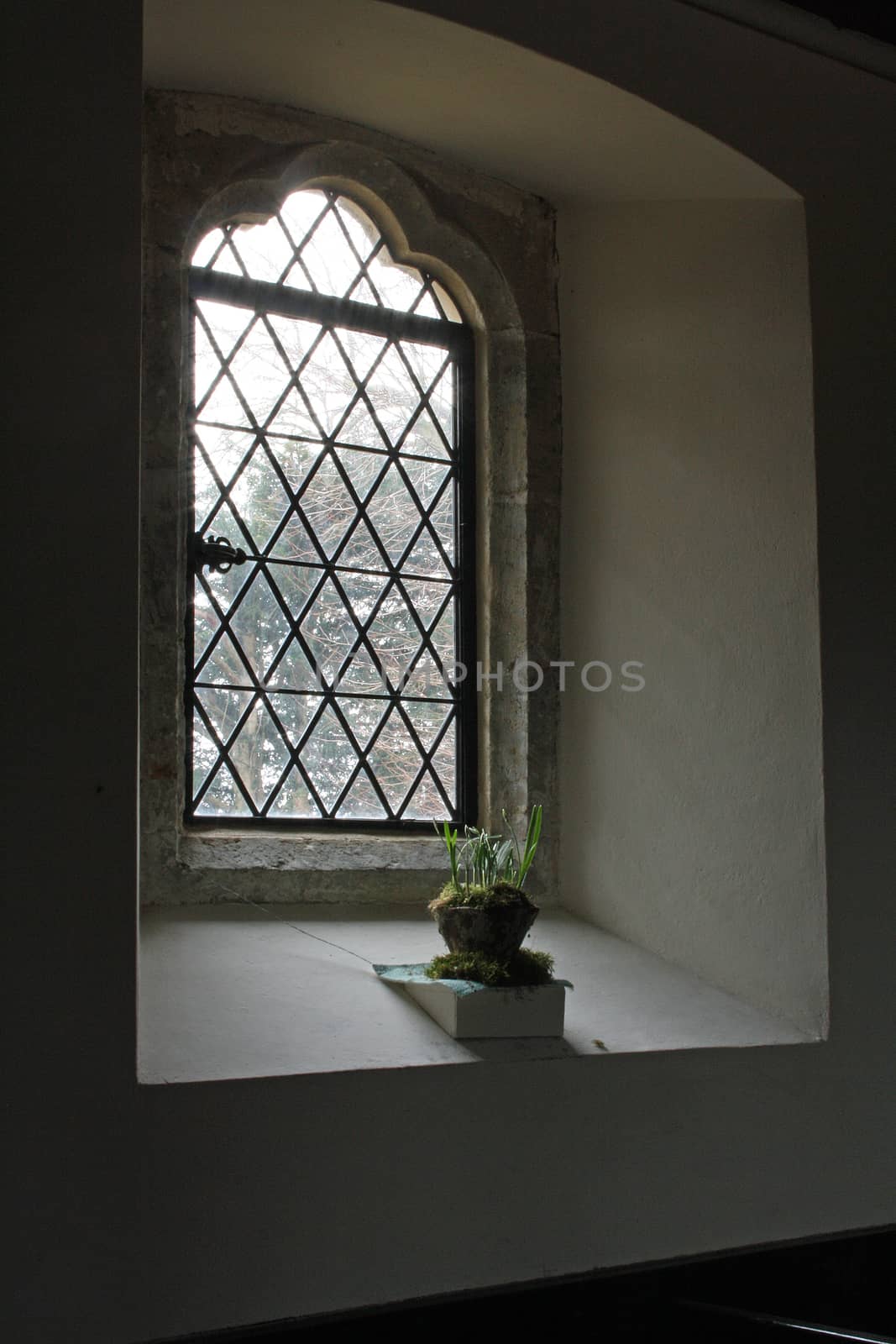 church glass window by potts312