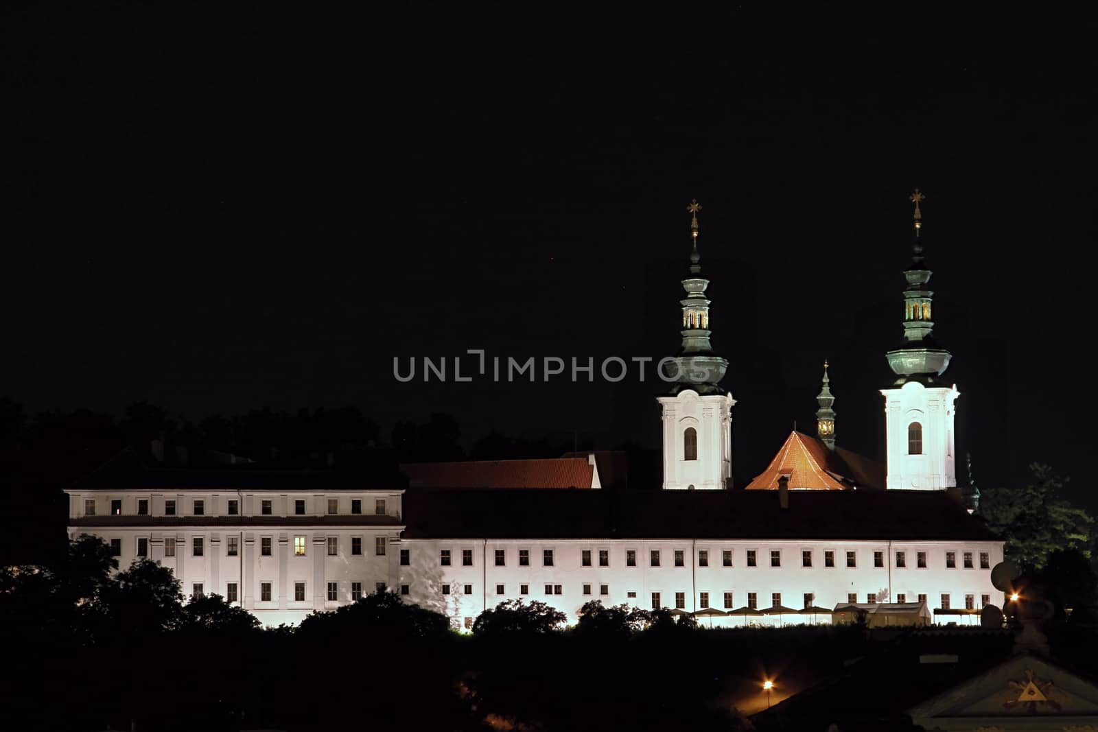 Prague view at night by Dermot68