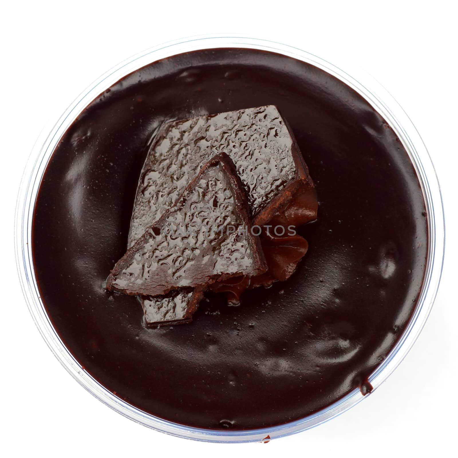 Chocolate sheet cake. by Noppharat_th