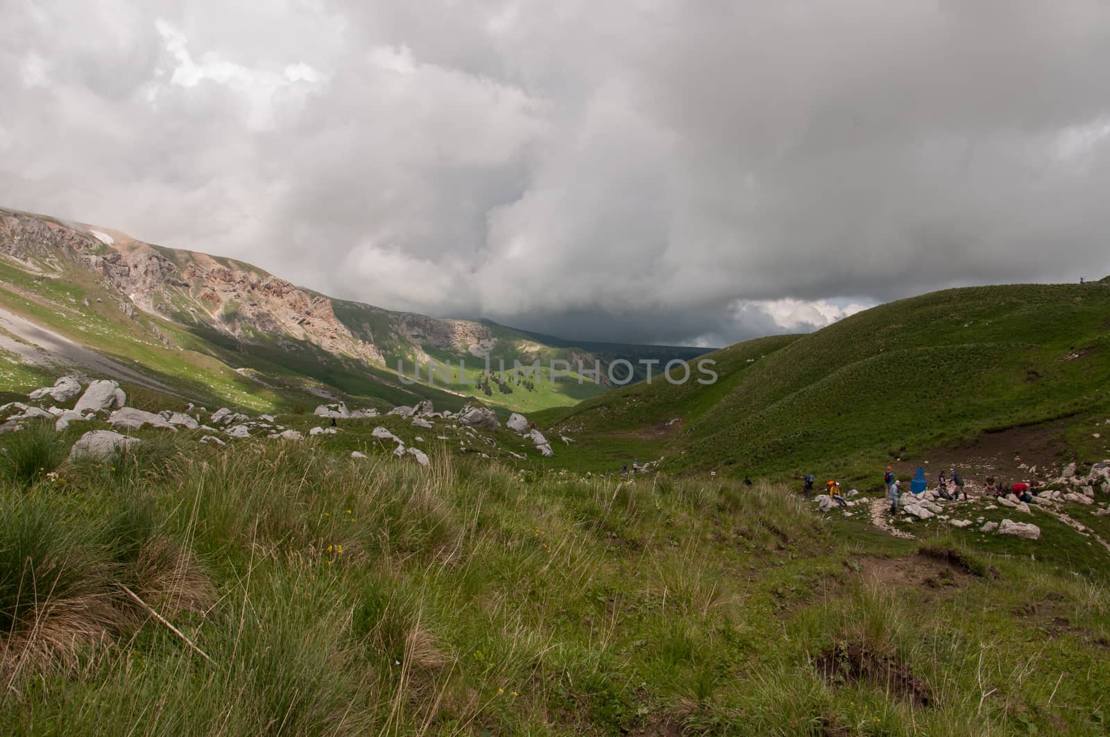 The magnificent mountain scenery of the Caucasus Nature Reserve by Viktoha