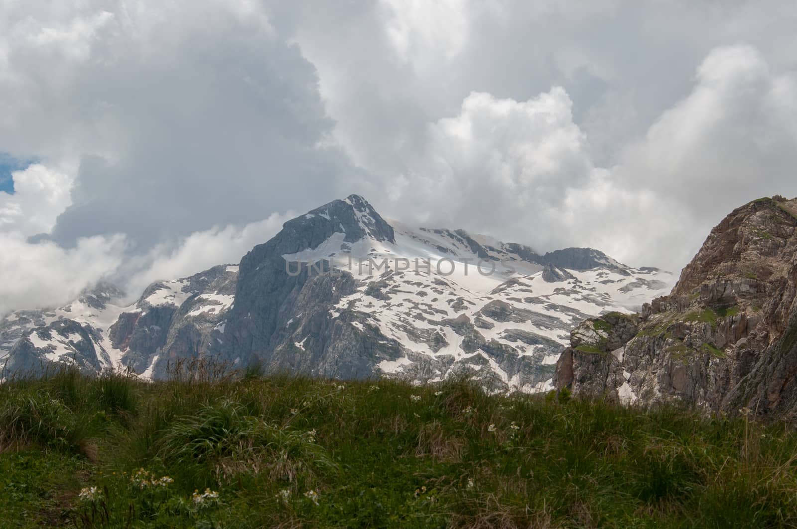 The magnificent mountain scenery of the Caucasus Nature Reserve by Viktoha