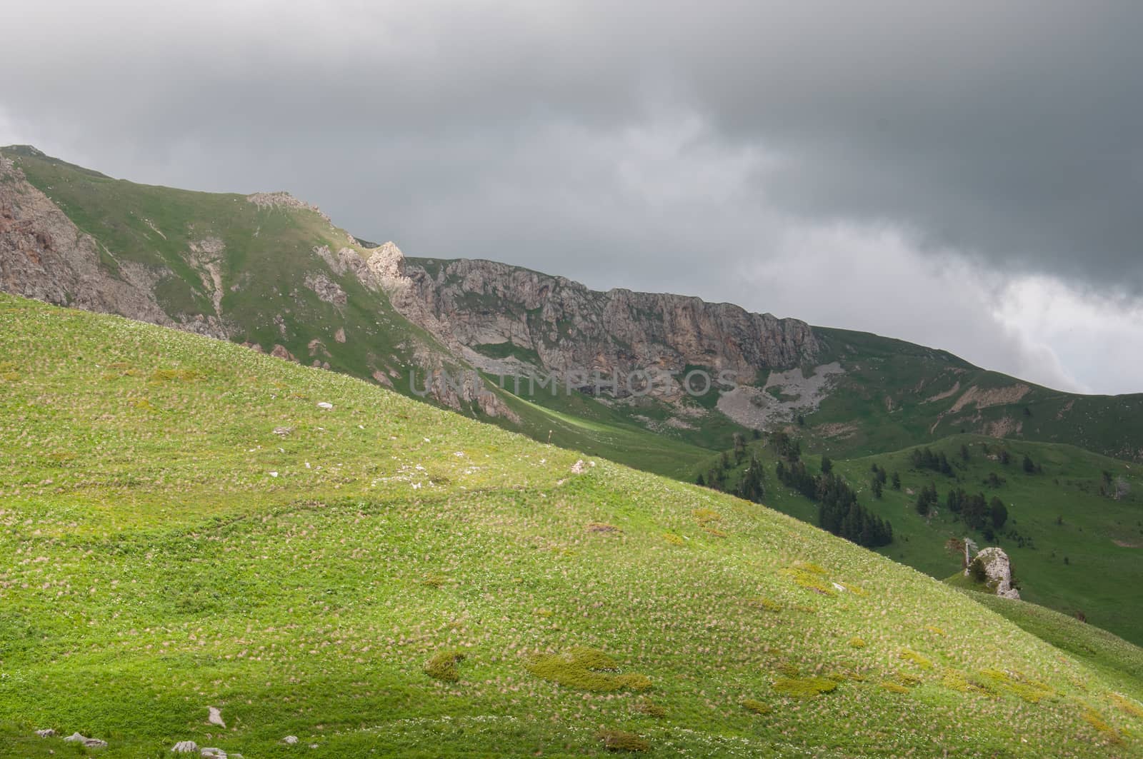 The magnificent mountain scenery of the Caucasus Nature Reserve by Viktoha