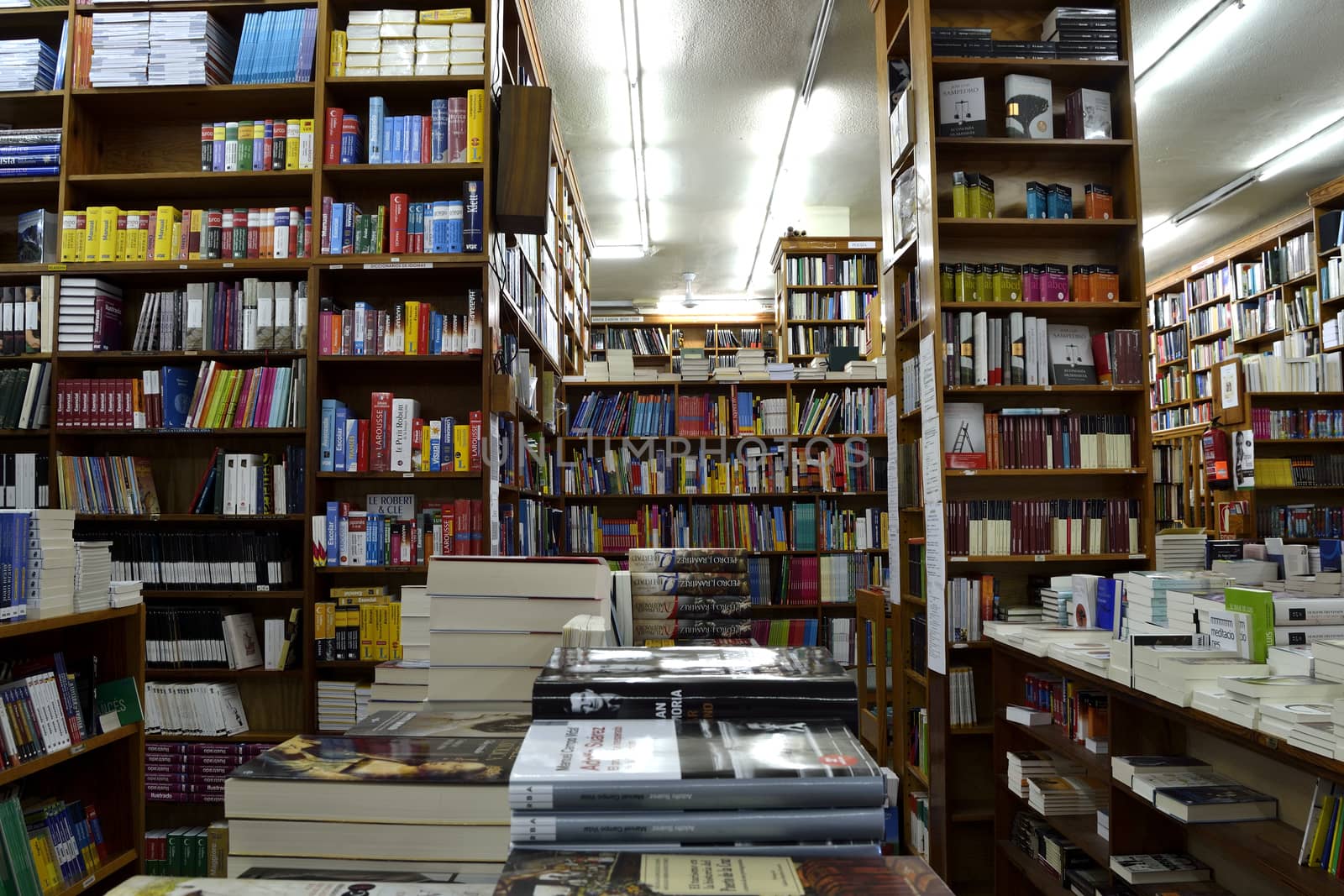 A lot of book in a bookshop by ncuisinier