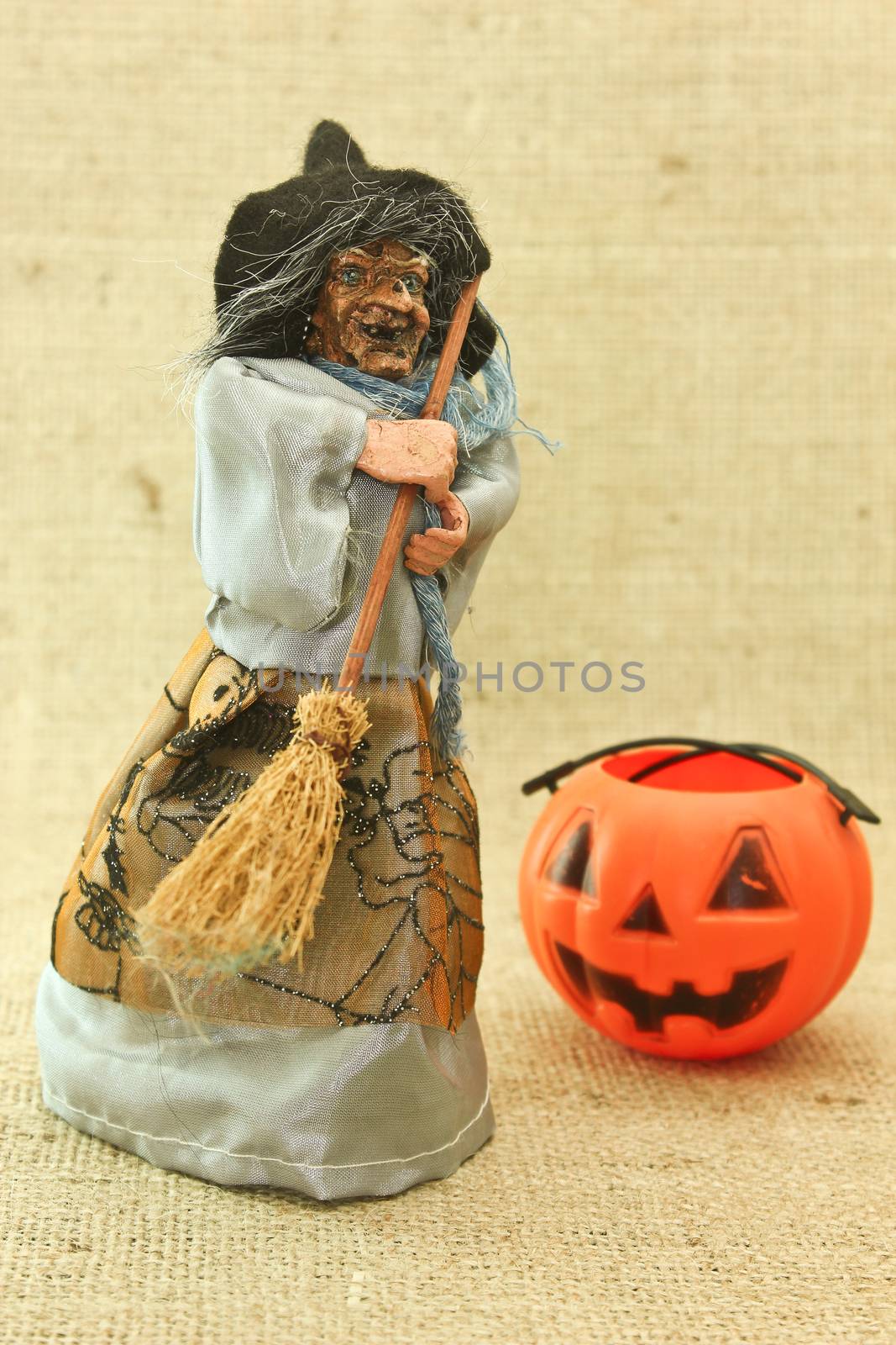 Halloween Creepy Ugly Witches and Jack Lantern Pumpkin by BassemAdel