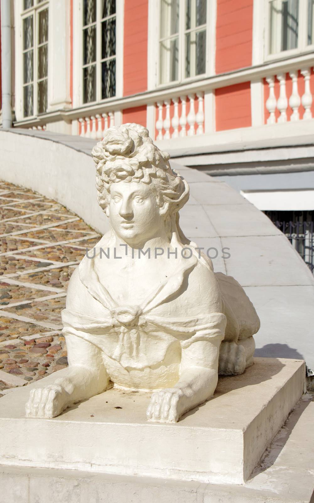 MOSCOW, RUSSIA - September 28, 2014: View of the Kuskovo estate