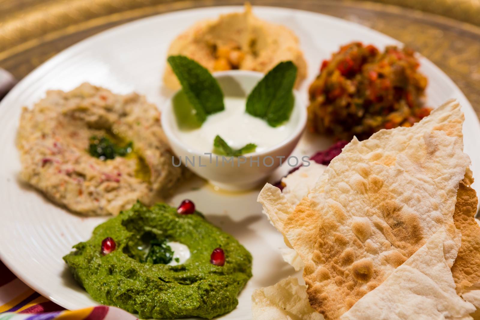 assorted of oriental food on the table