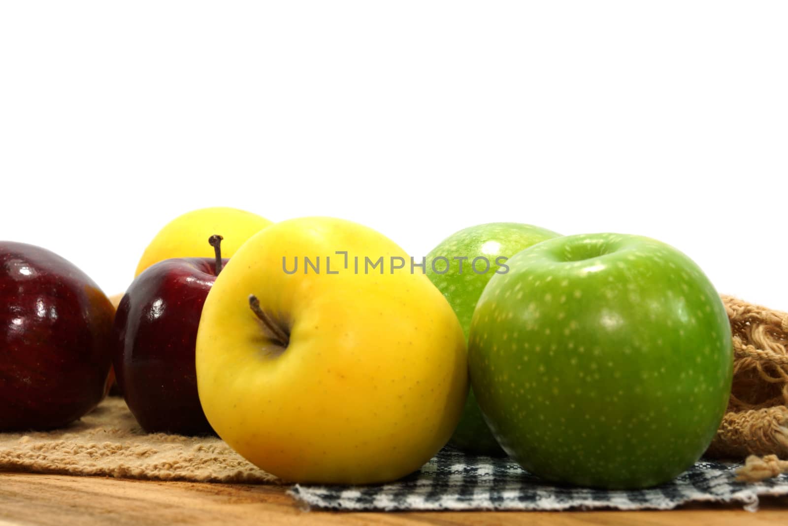 Apple multicolored by Noppharat_th