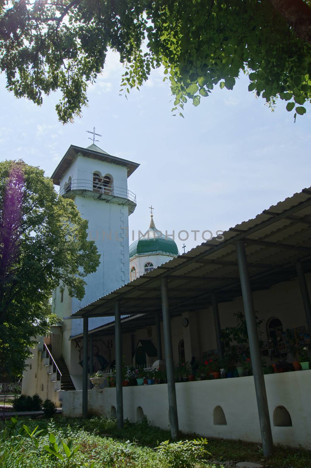 Man's monastery in the south of Russia