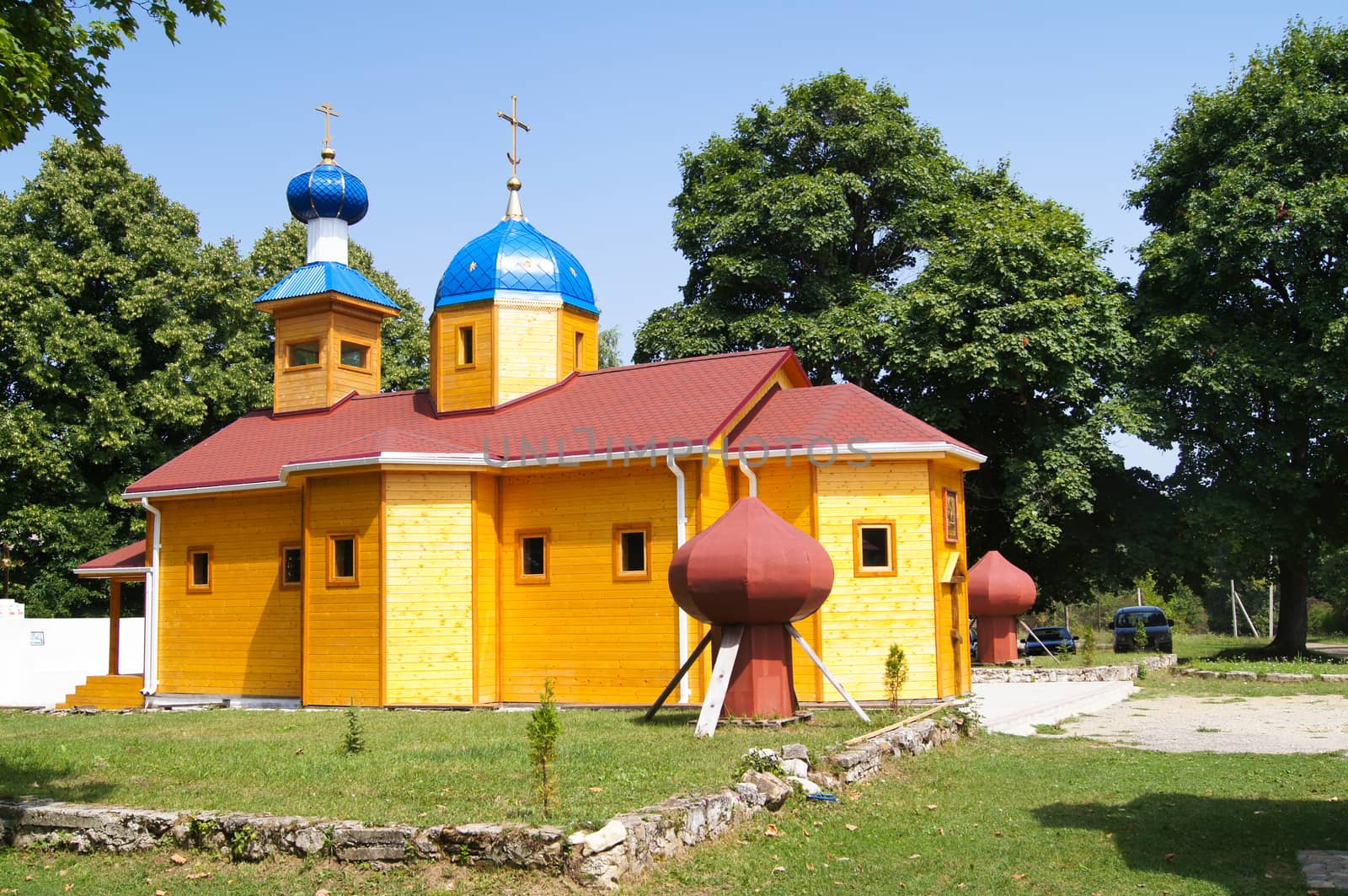 Man's monastery in the south of Russia