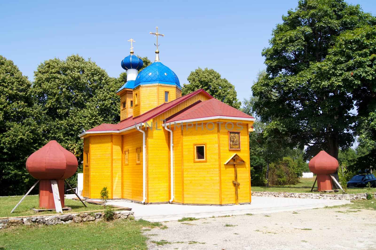 Man's monastery in the south of Russia