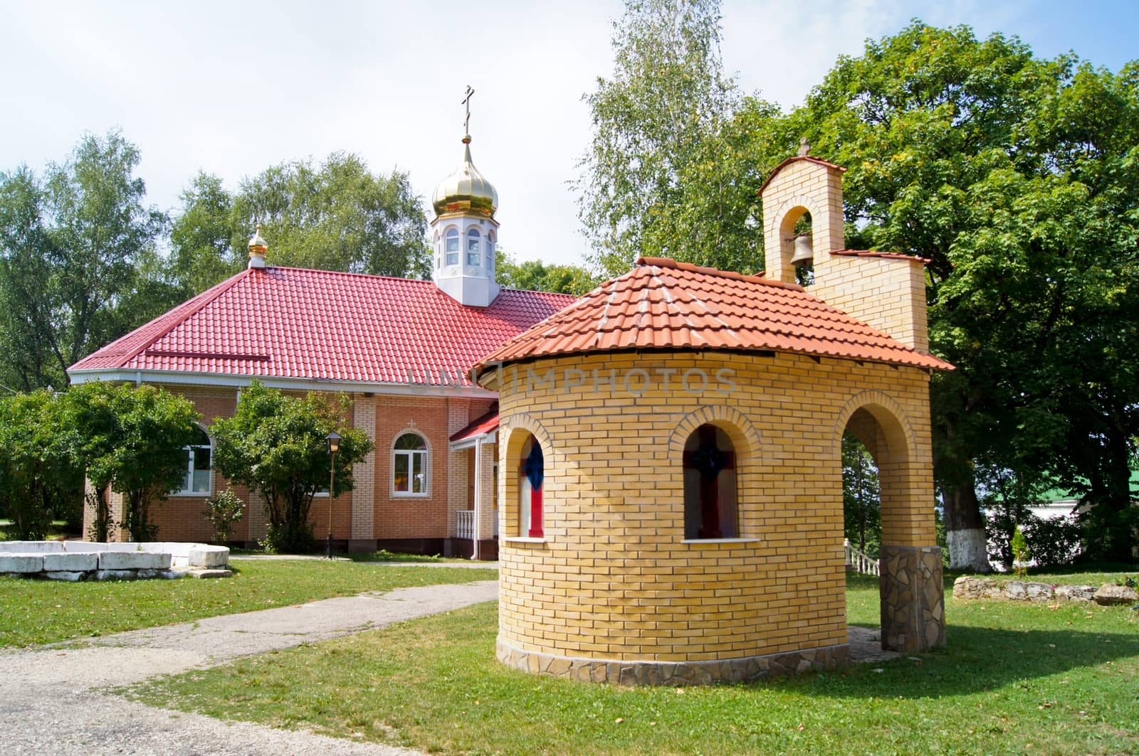 Man's monastery in the south of Russia