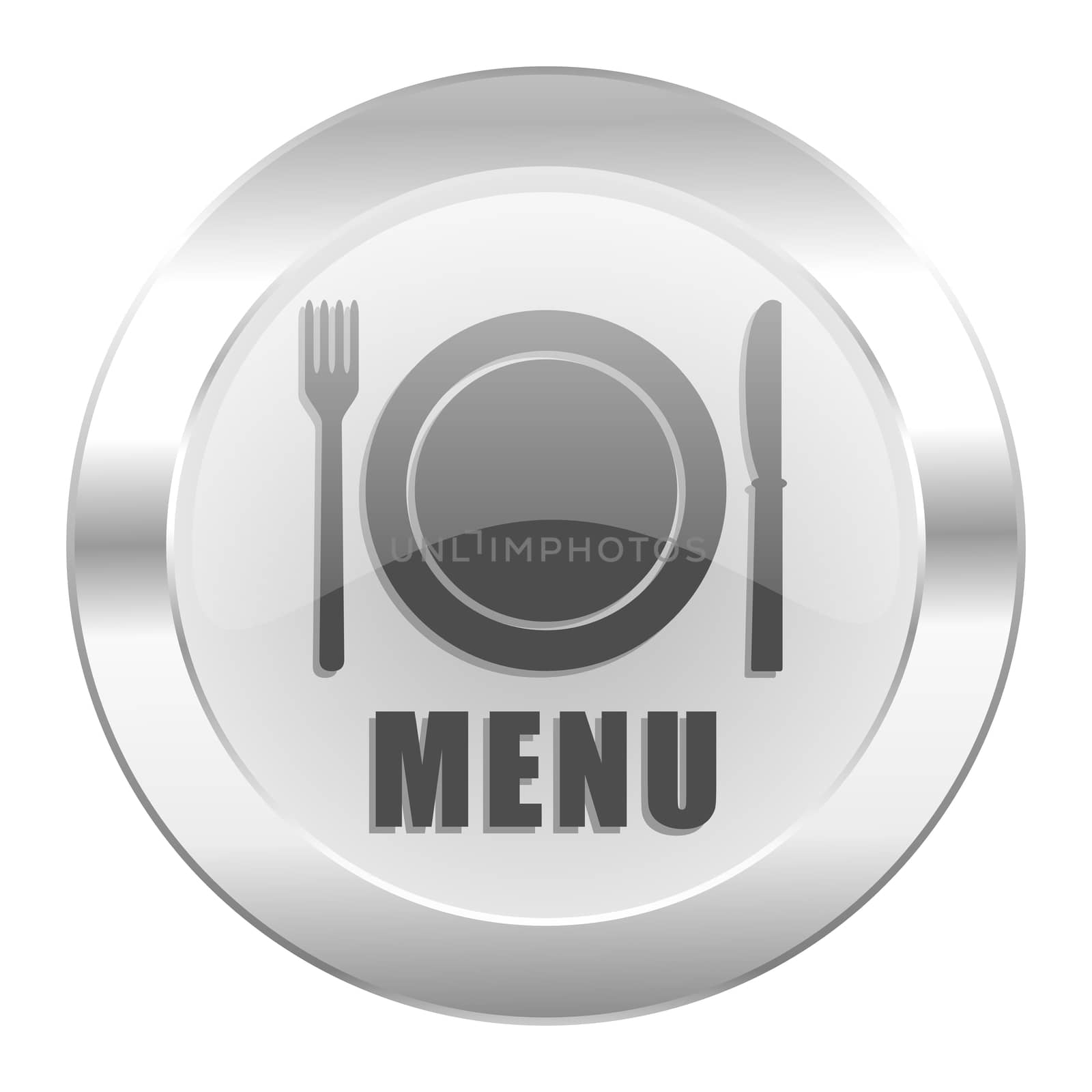 menu chrome web icon isolated