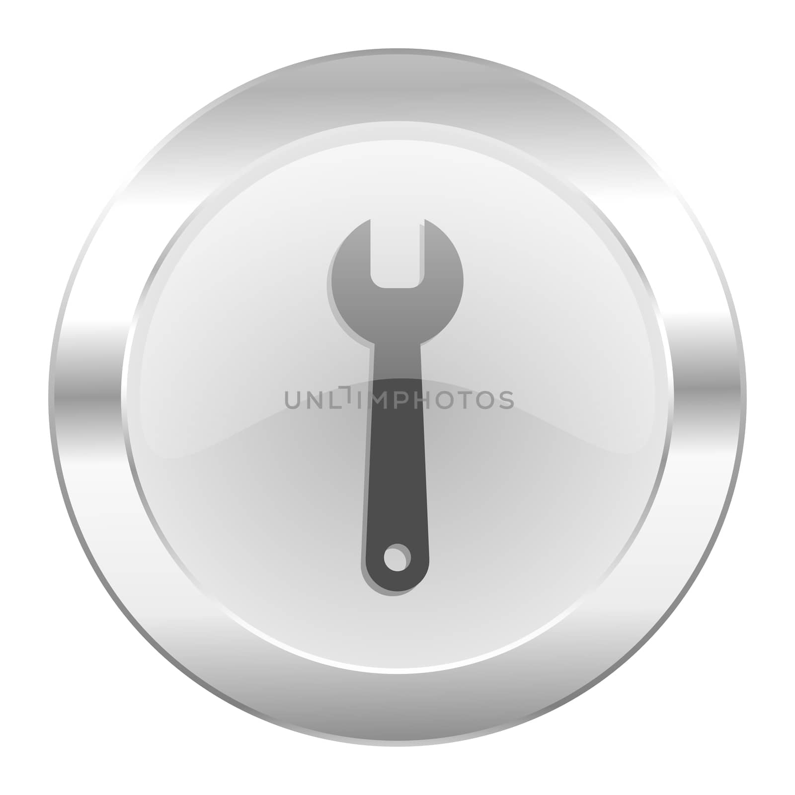 tools chrome web icon isolated