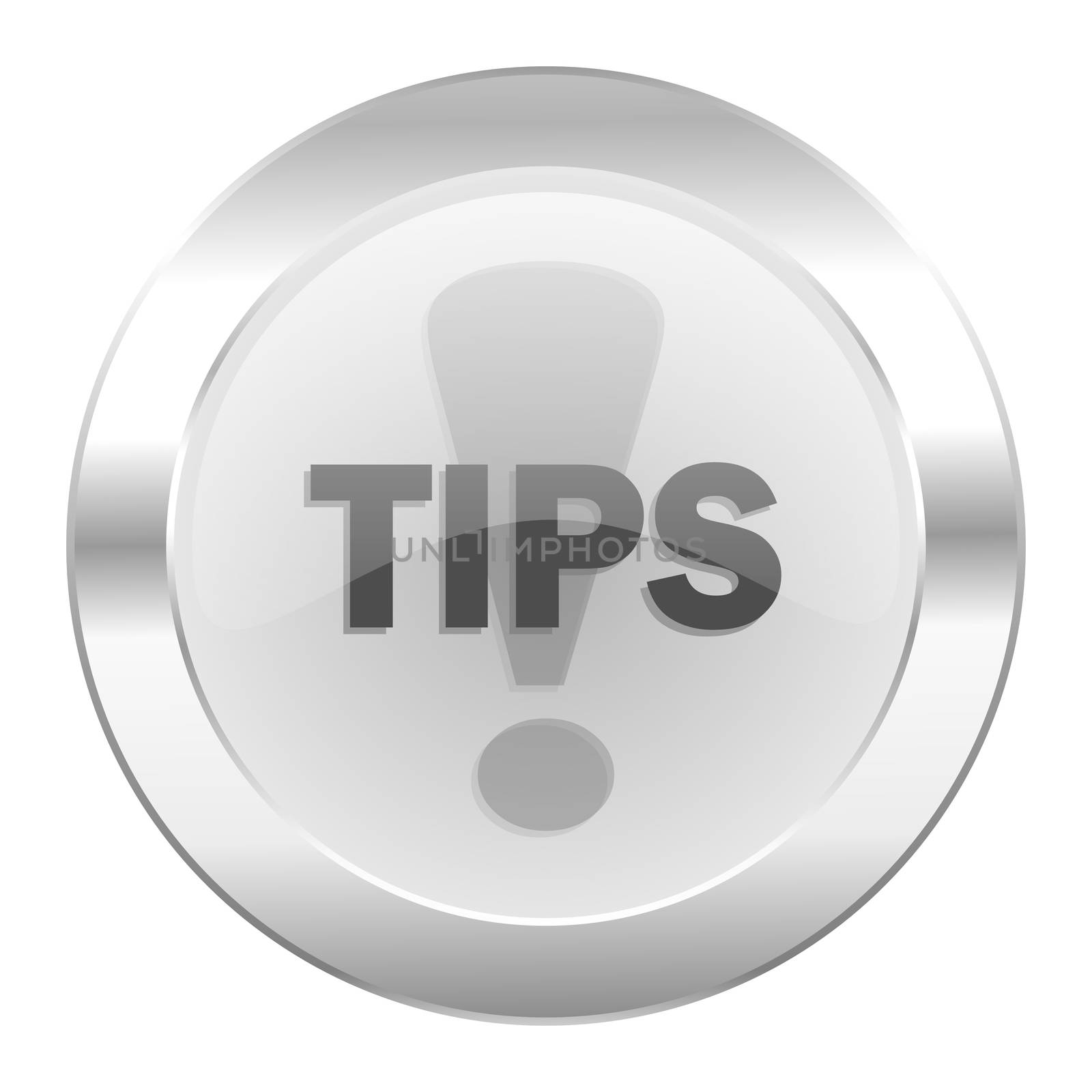 tips chrome web icon isolated