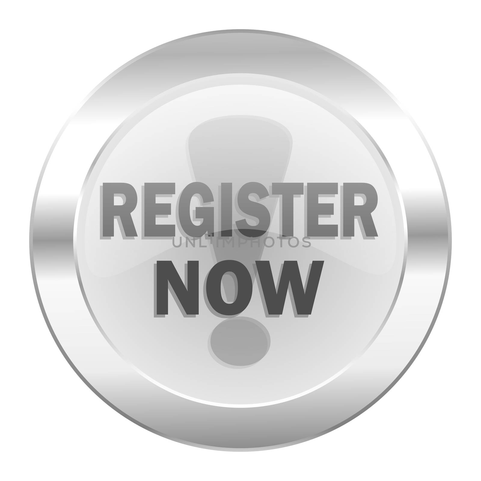 register now chrome web icon isolated