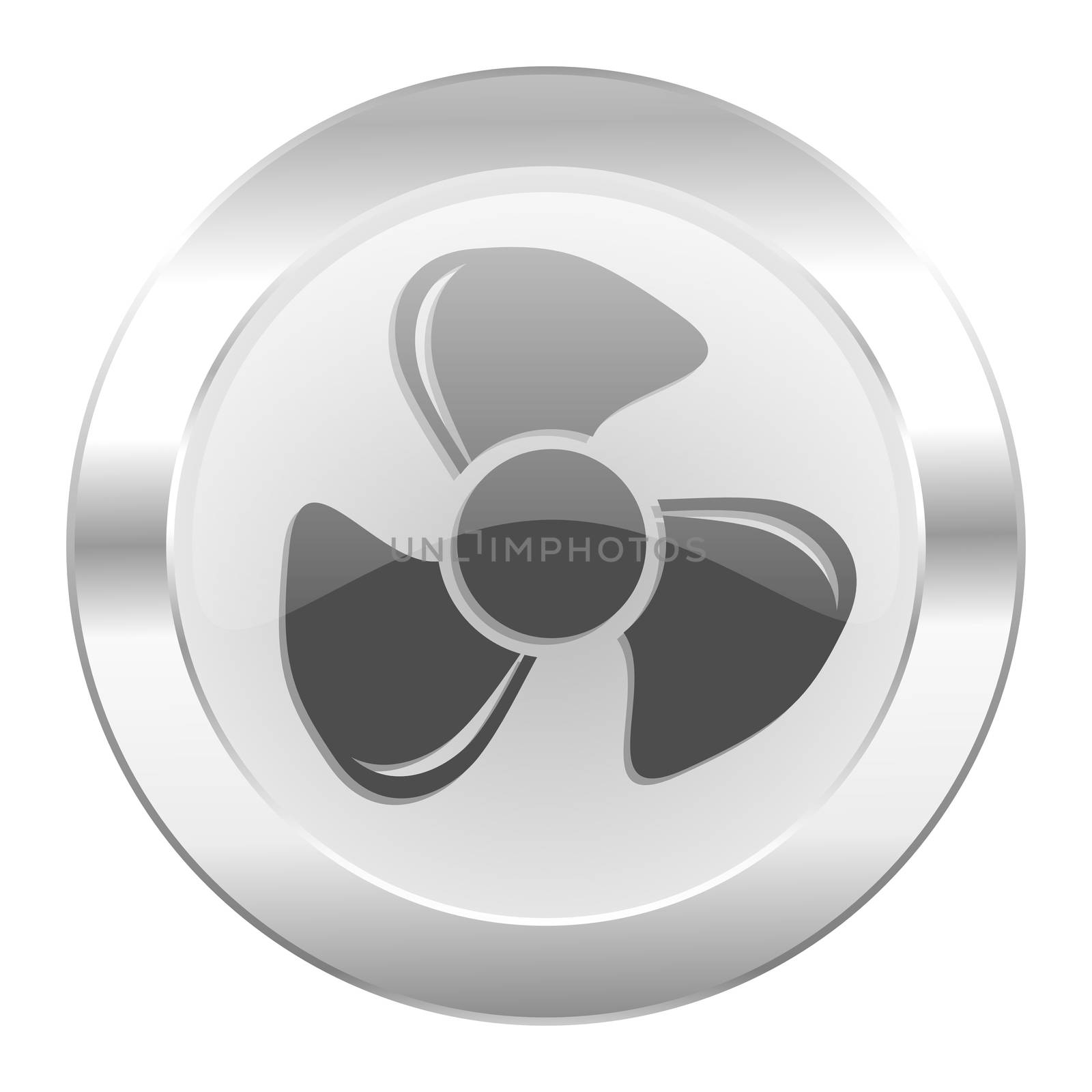 fan chrome web icon isolated