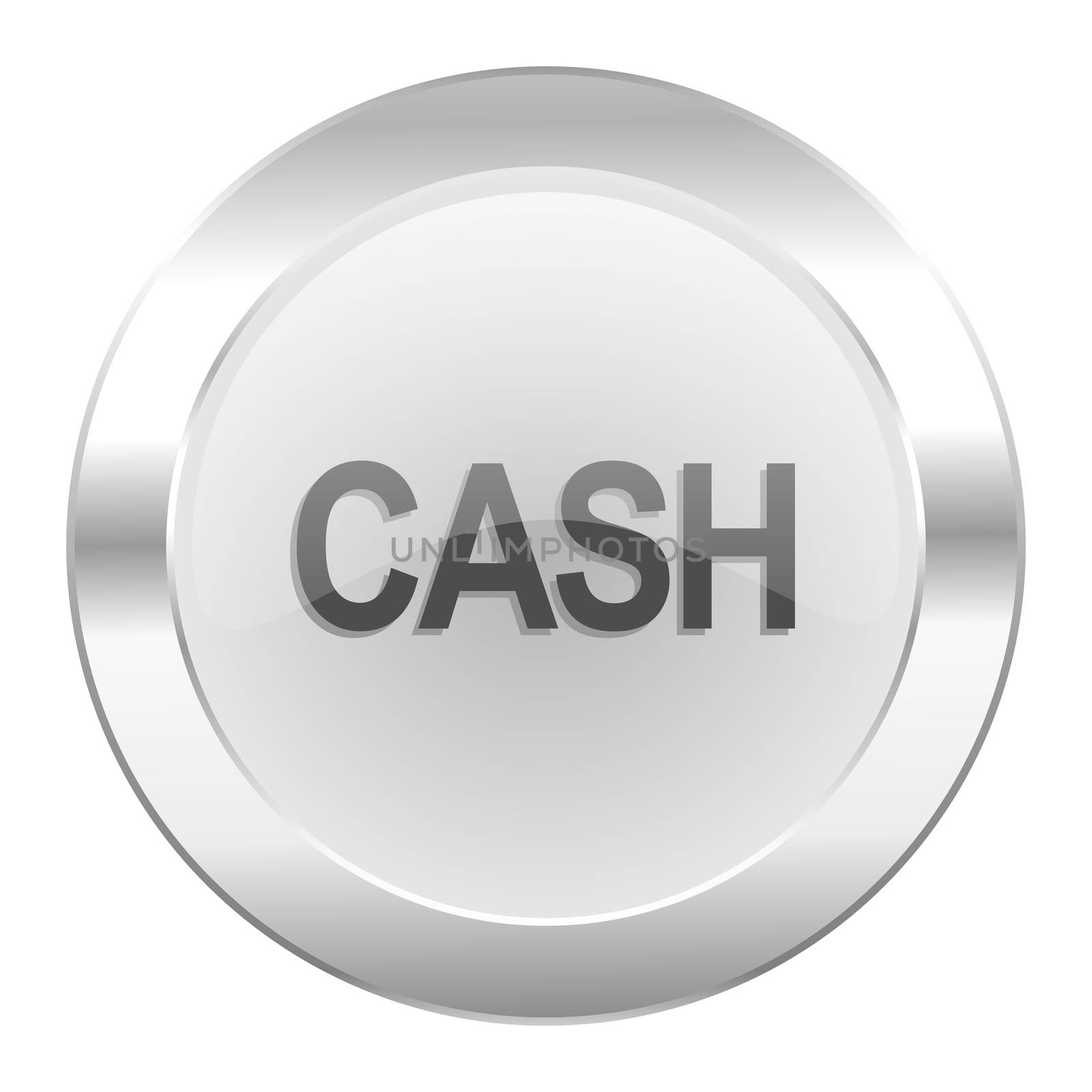 cash chrome web icon isolated
