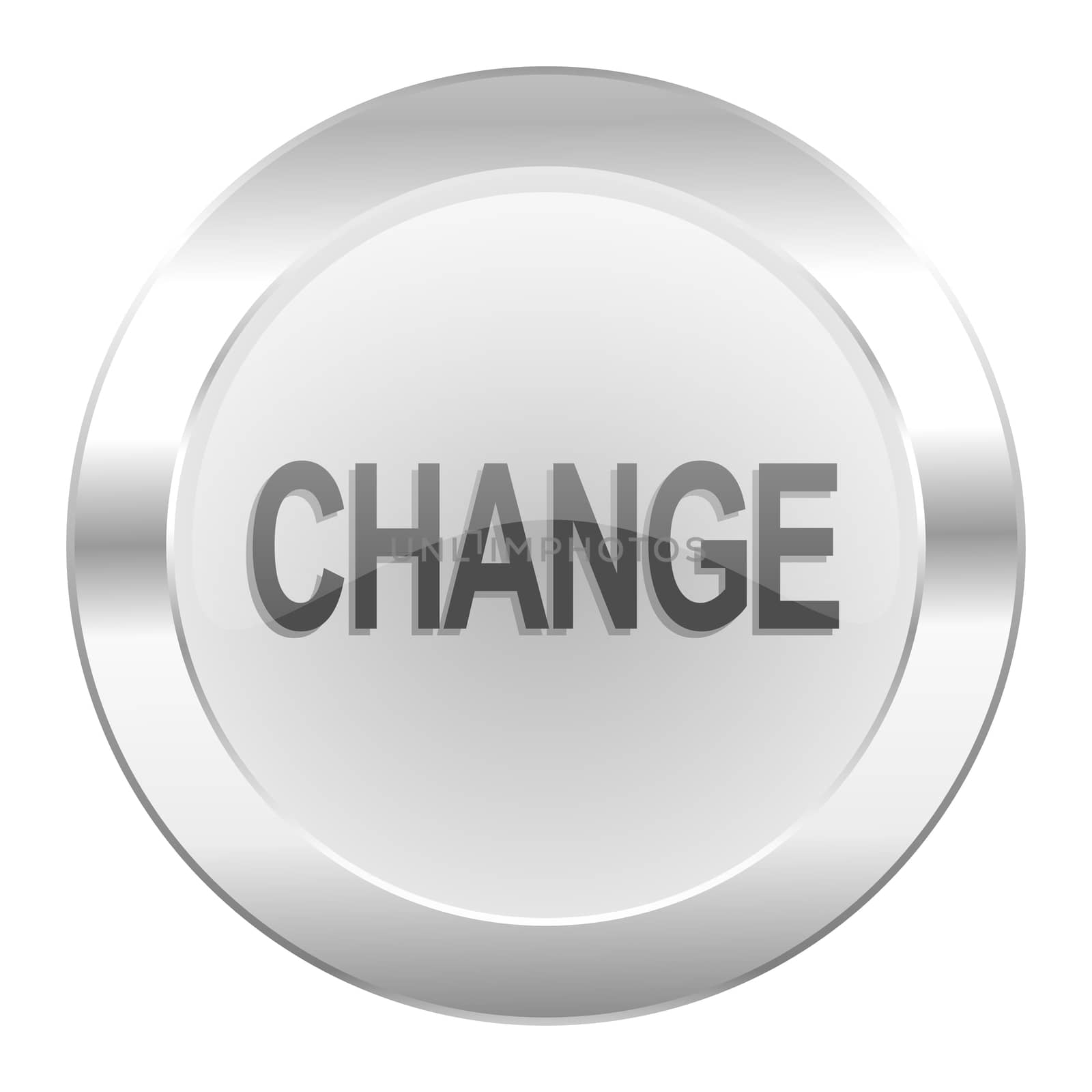 change chrome web icon isolated
