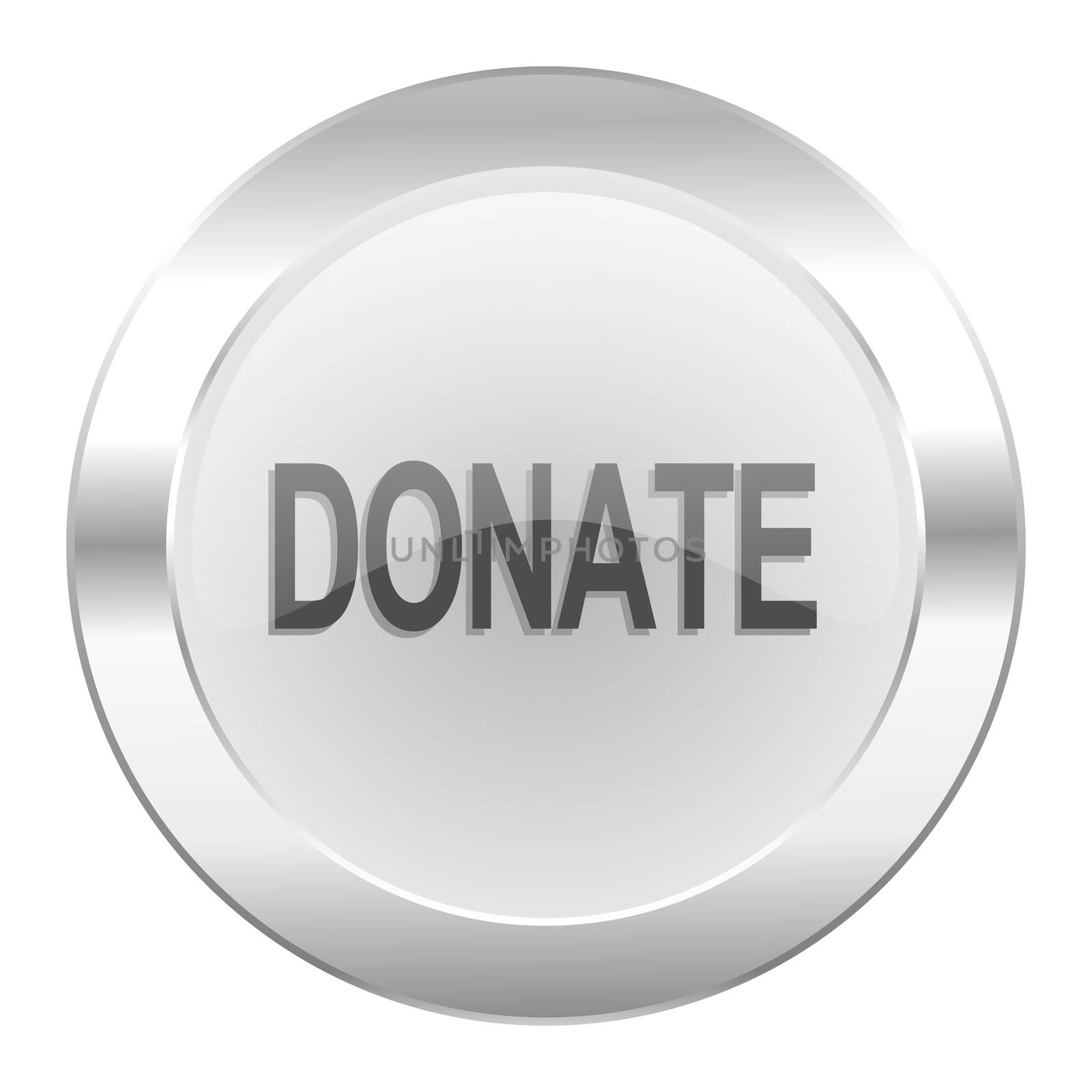 donate chrome web icon isolated
