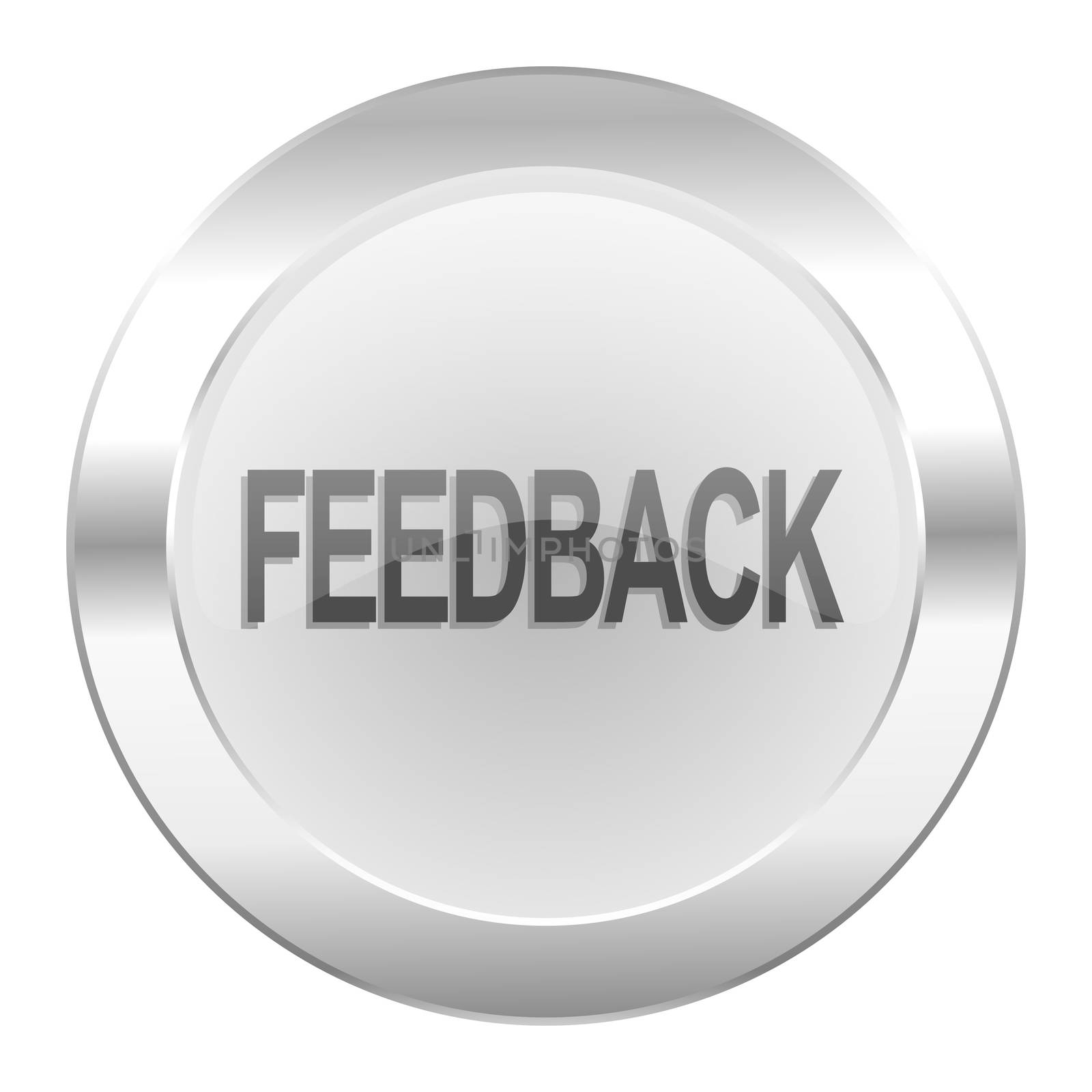 feedback chrome web icon isolated