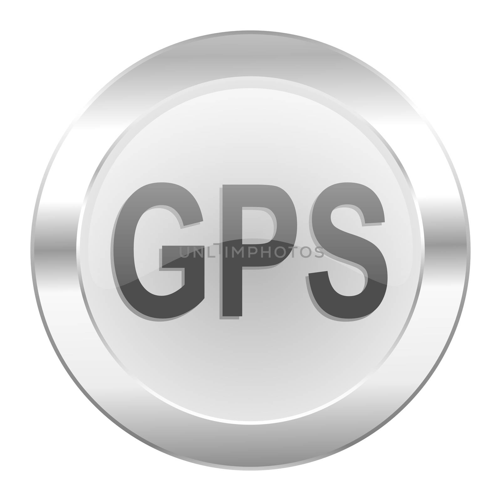 gps chrome web icon isolated