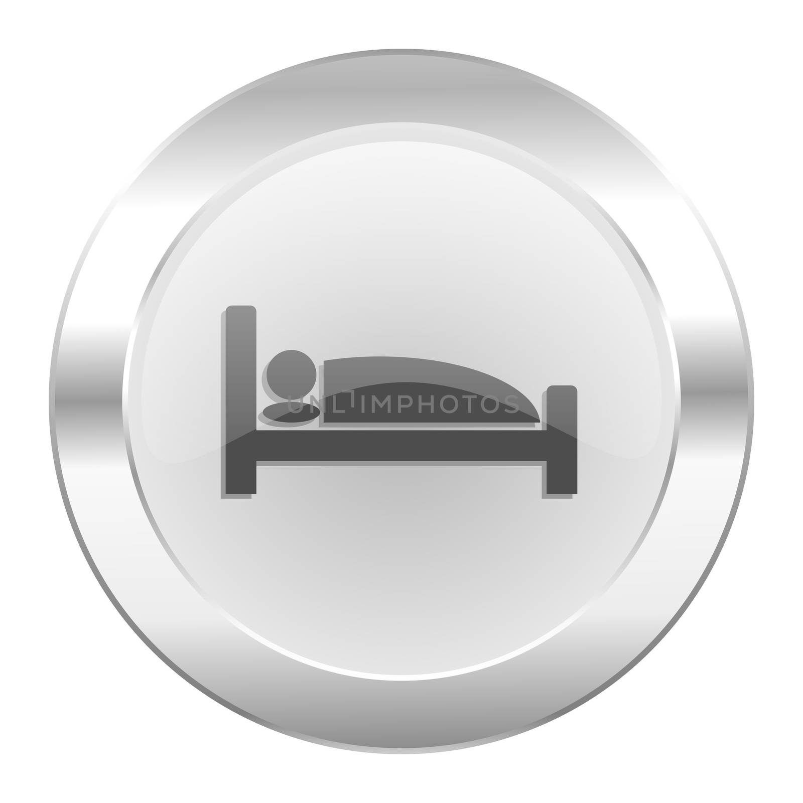 hotel chrome web icon isolated